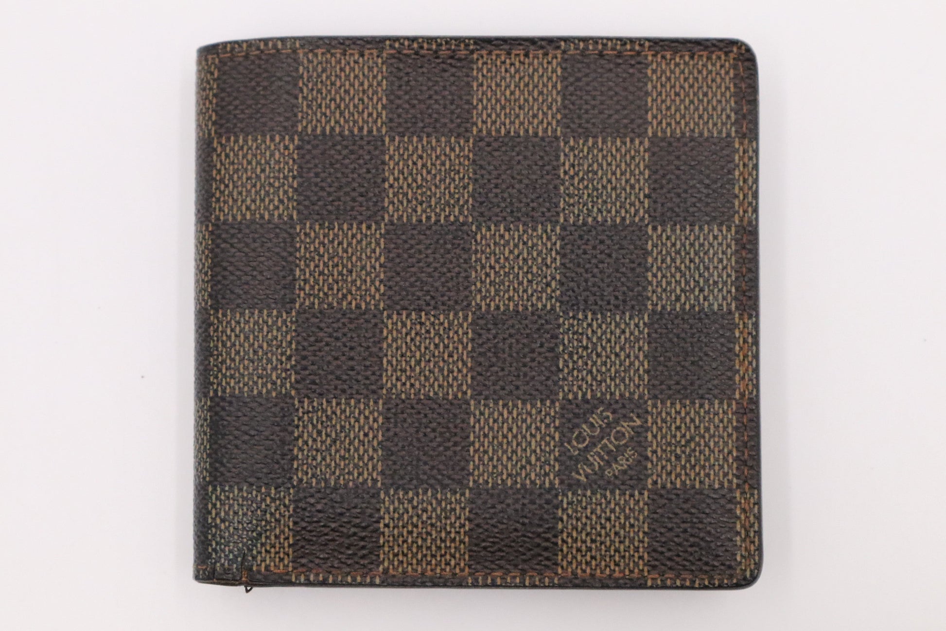 Louis Vuitton Bifold Ebene Damier Wallet Case