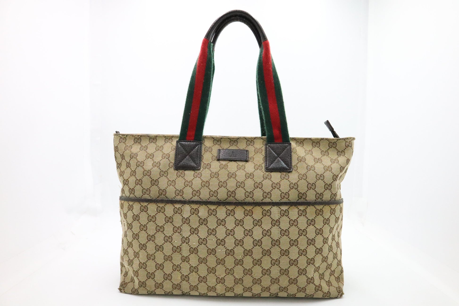 Gucci Sherry GG Supreme Canvas Tote Bag