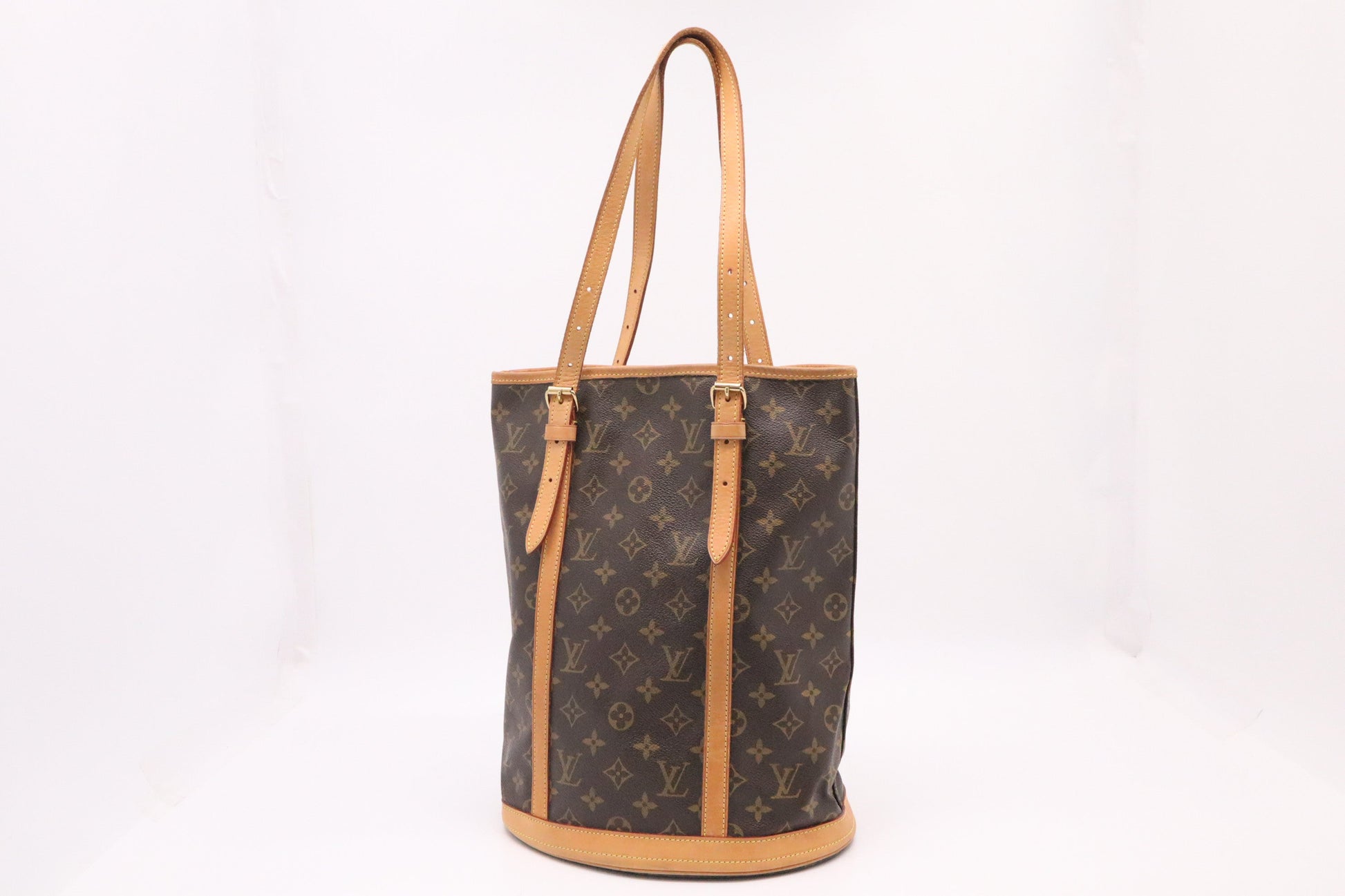 Louis Vuitton Bucket GM Monogram Canvas Bucket Bag