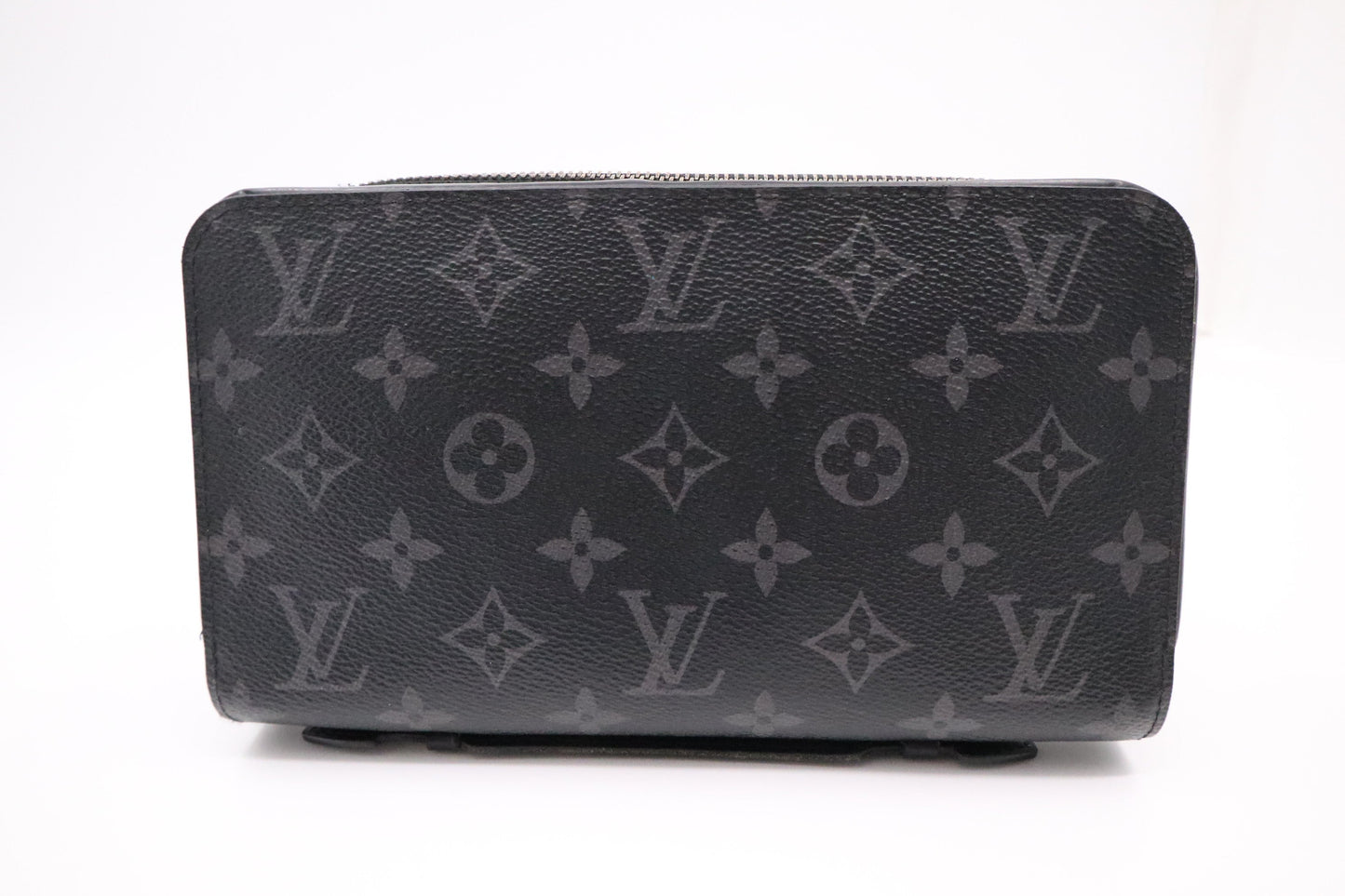 Louis Vuitton Zippy XL Eclipse Monogram Canvas Wallet Case Eclipse 1