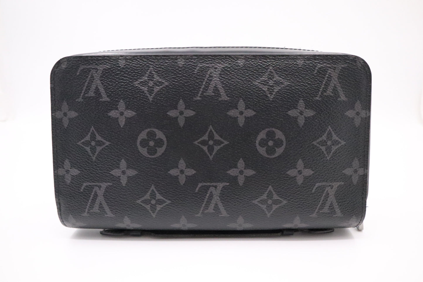 Louis Vuitton Zippy XL Eclipse Monogram Canvas Wallet Case Eclipse 1