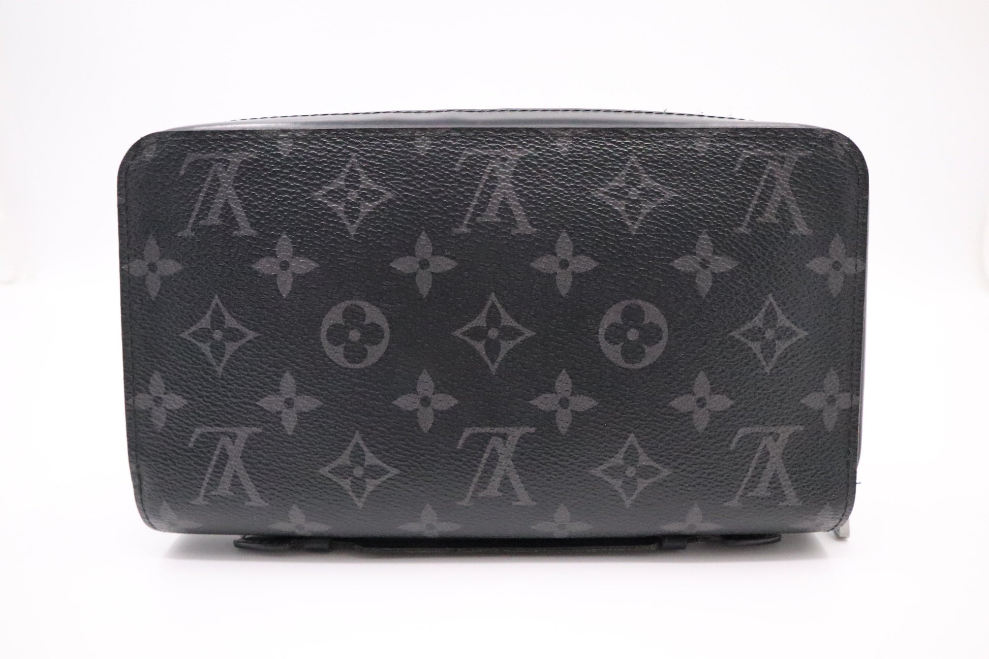 Louis Vuitton Zippy XL Eclipse Monogram Canvas Wallet Case Eclipse 1