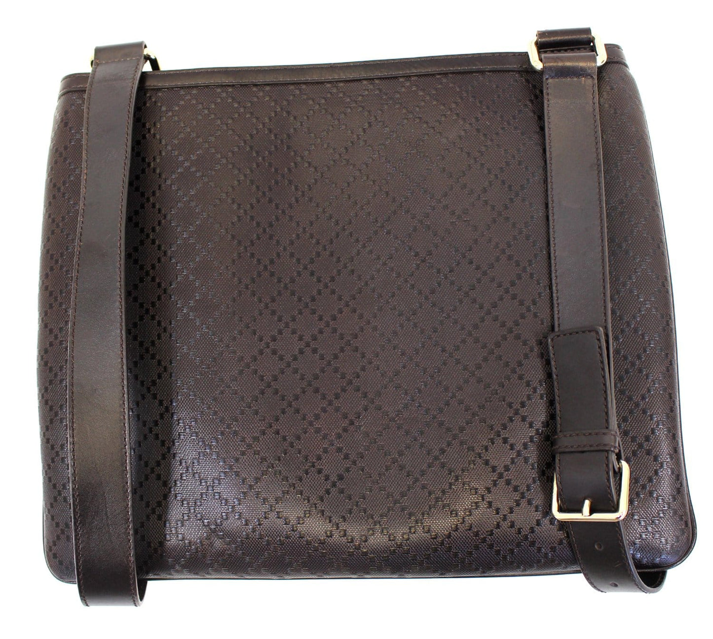 Gucci Hilary Lux Diamante Messenger Bag Leather Black Shoulder Bag