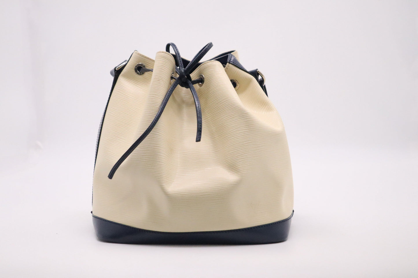 Louis Vuitton Petit Noe Cream Epi Leather Handbag
