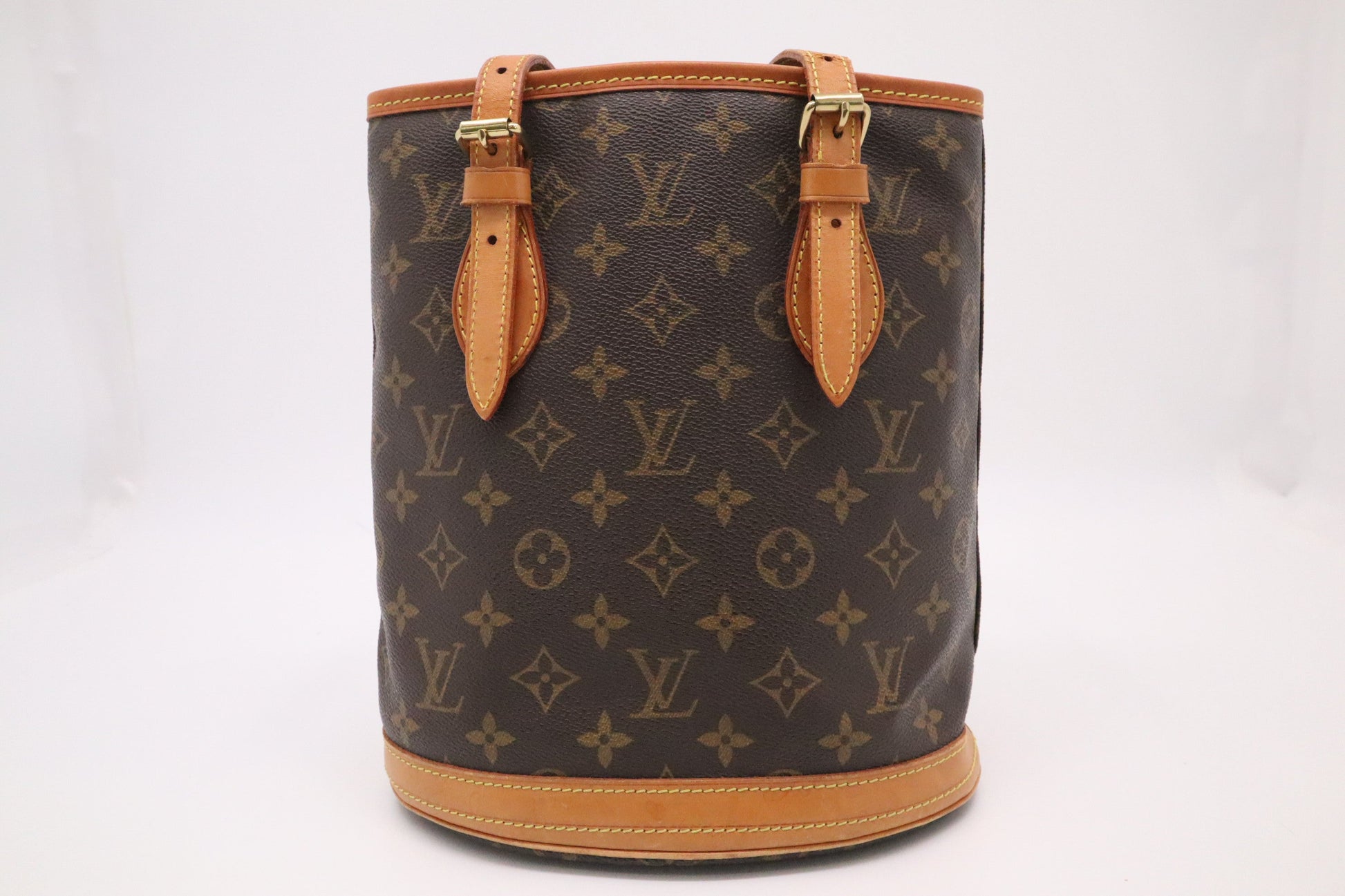Louis Vuitton Bucket PM Monogram Canvas Bucket Bag Canvas 2
