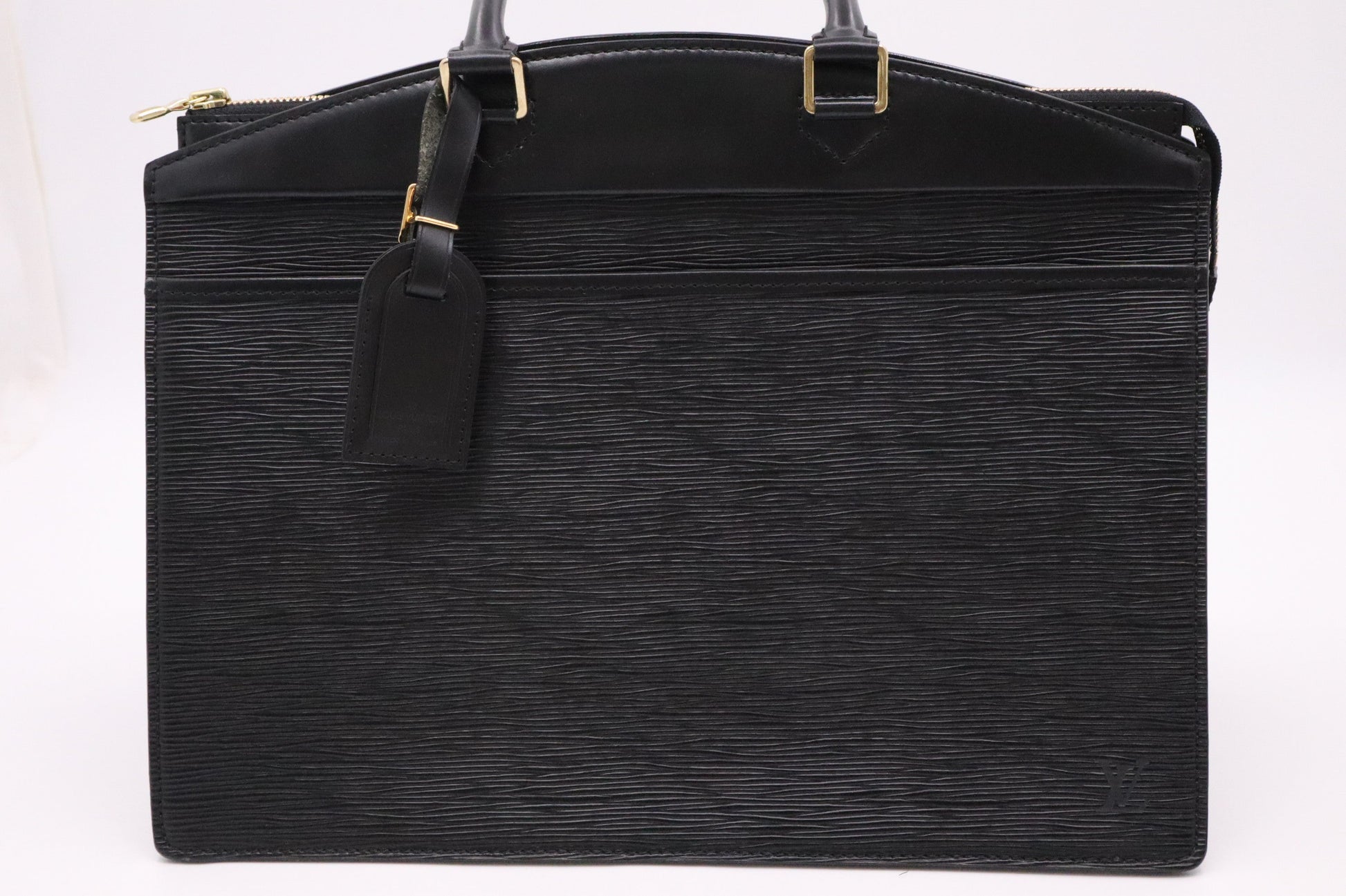 Louis Vuitton Riviera Black Leather Epi Handbag