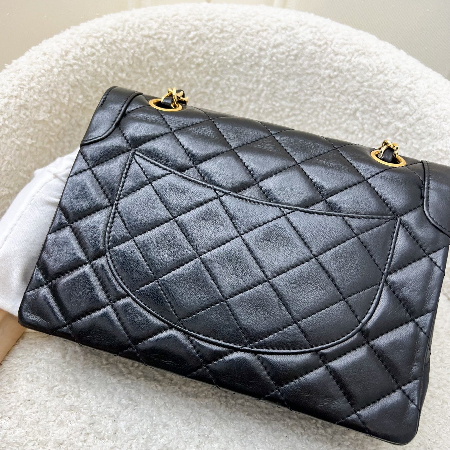 Chanel   Seasonal Small Flap with 2-tone Turn Lock and 24K Gold-Plated HW