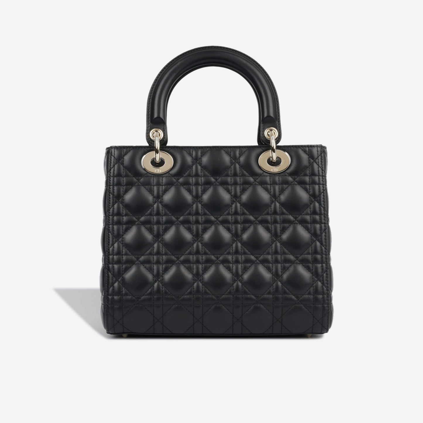 Dior Christian Lady Crossbody Bag Medium Lambskin Cghw 1