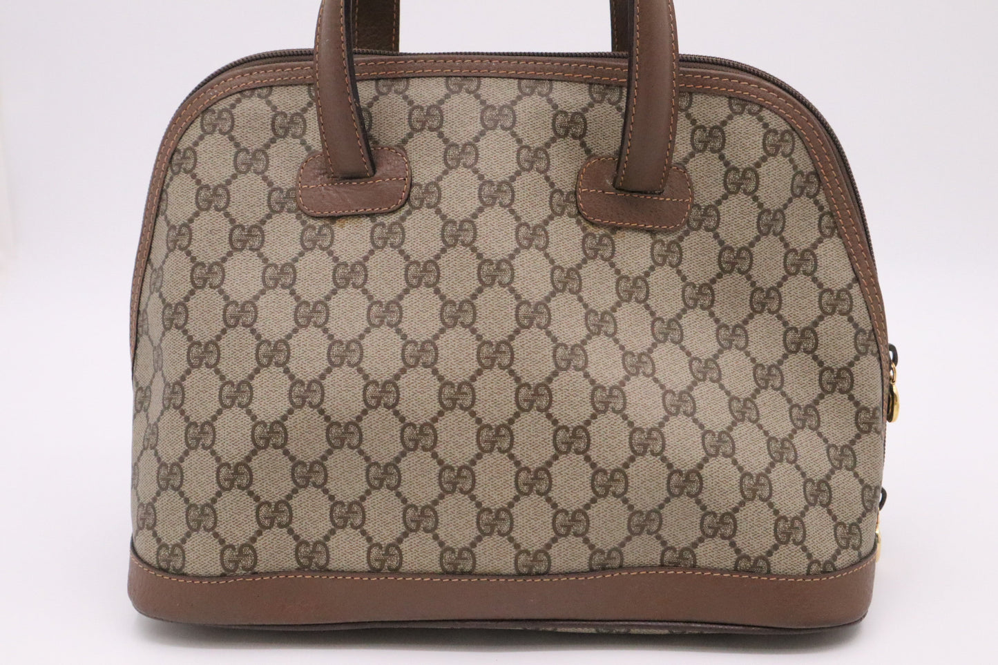Gucci 2Way Bag In Supreme Canvas Travel Bag