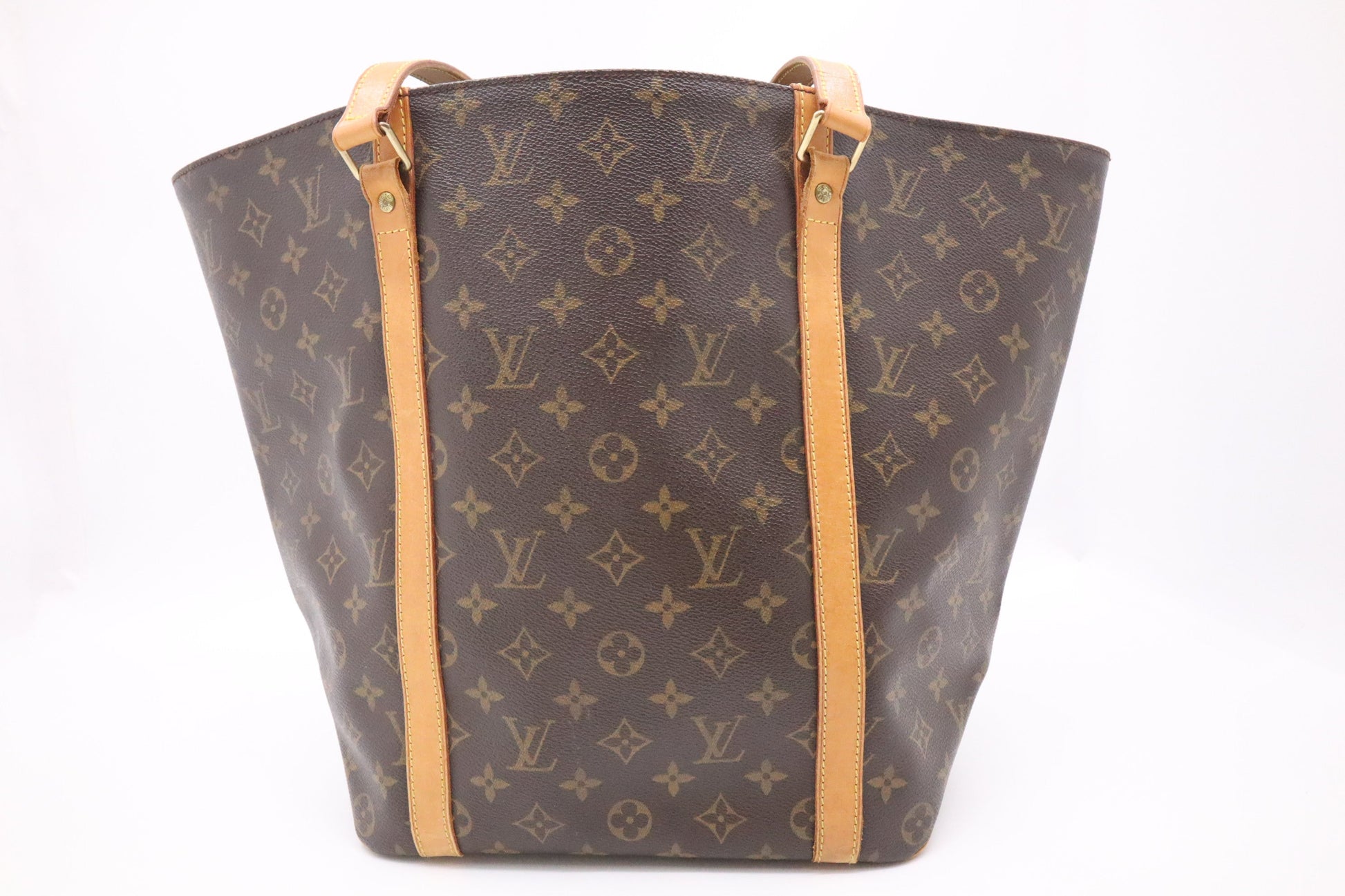Louis Vuitton Sac Shopping 48 Monogram Canvas Handbag Canvas 1