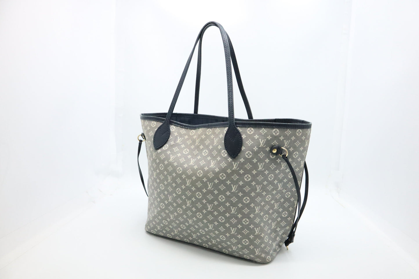 Louis Vuitton Neverfull MM Encre Idylle Canvas Tote Bag