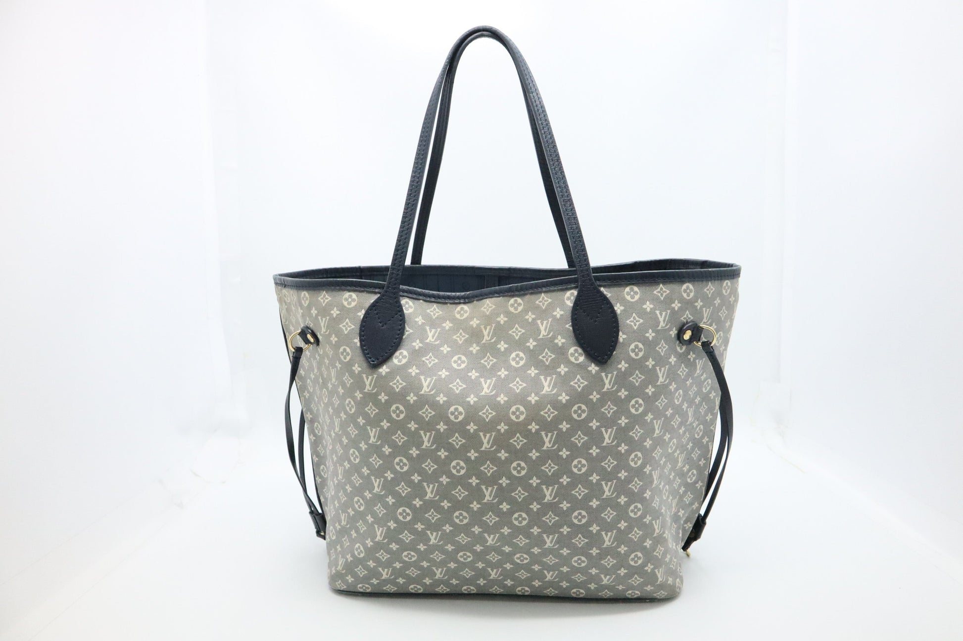 Louis Vuitton Neverfull MM Encre Idylle Canvas Tote Bag