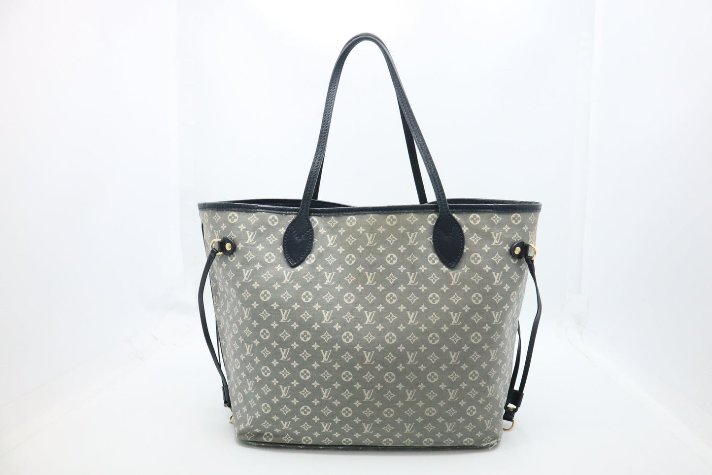 Louis Vuitton Neverfull MM Encre Idylle Canvas Tote Bag