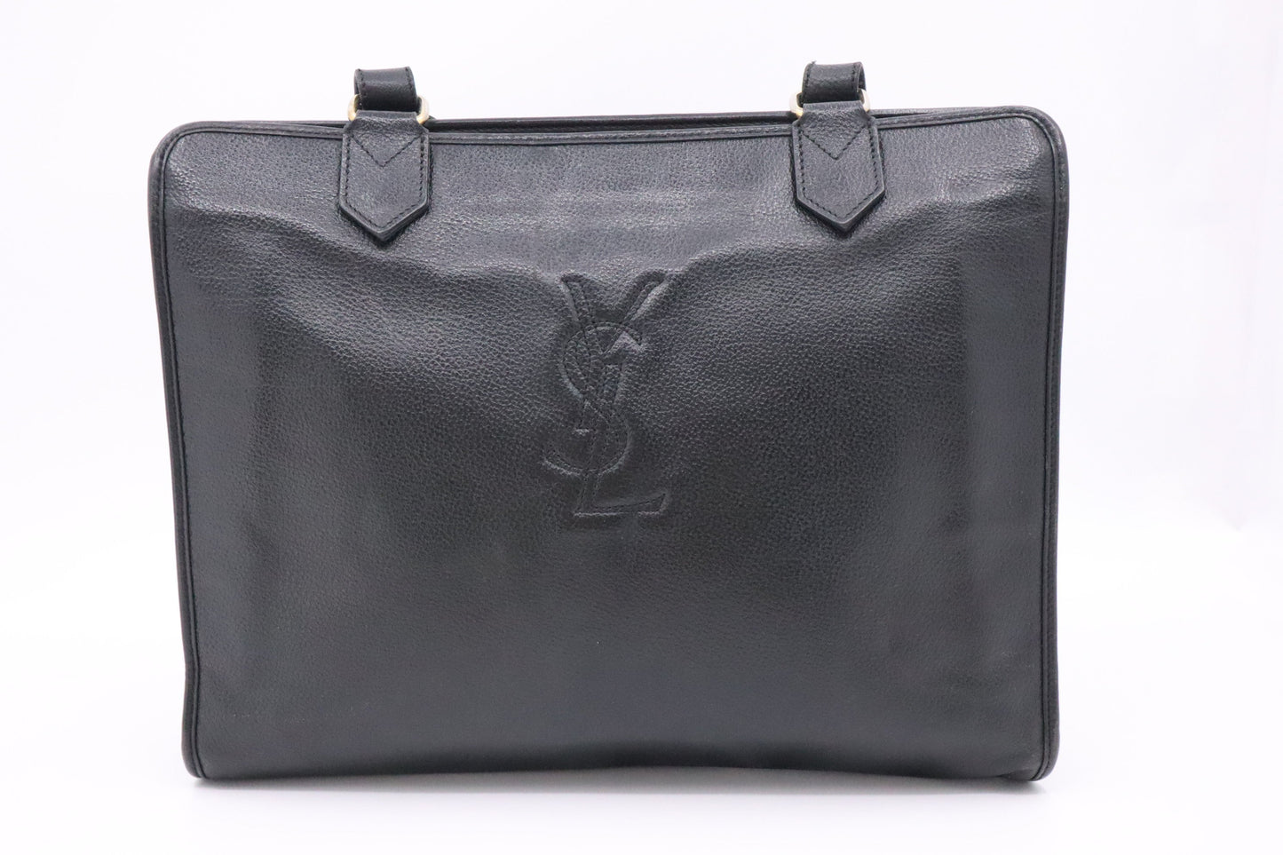 YSL Saint Laurent Shoulder Bag In Leather Black In Black Leather
