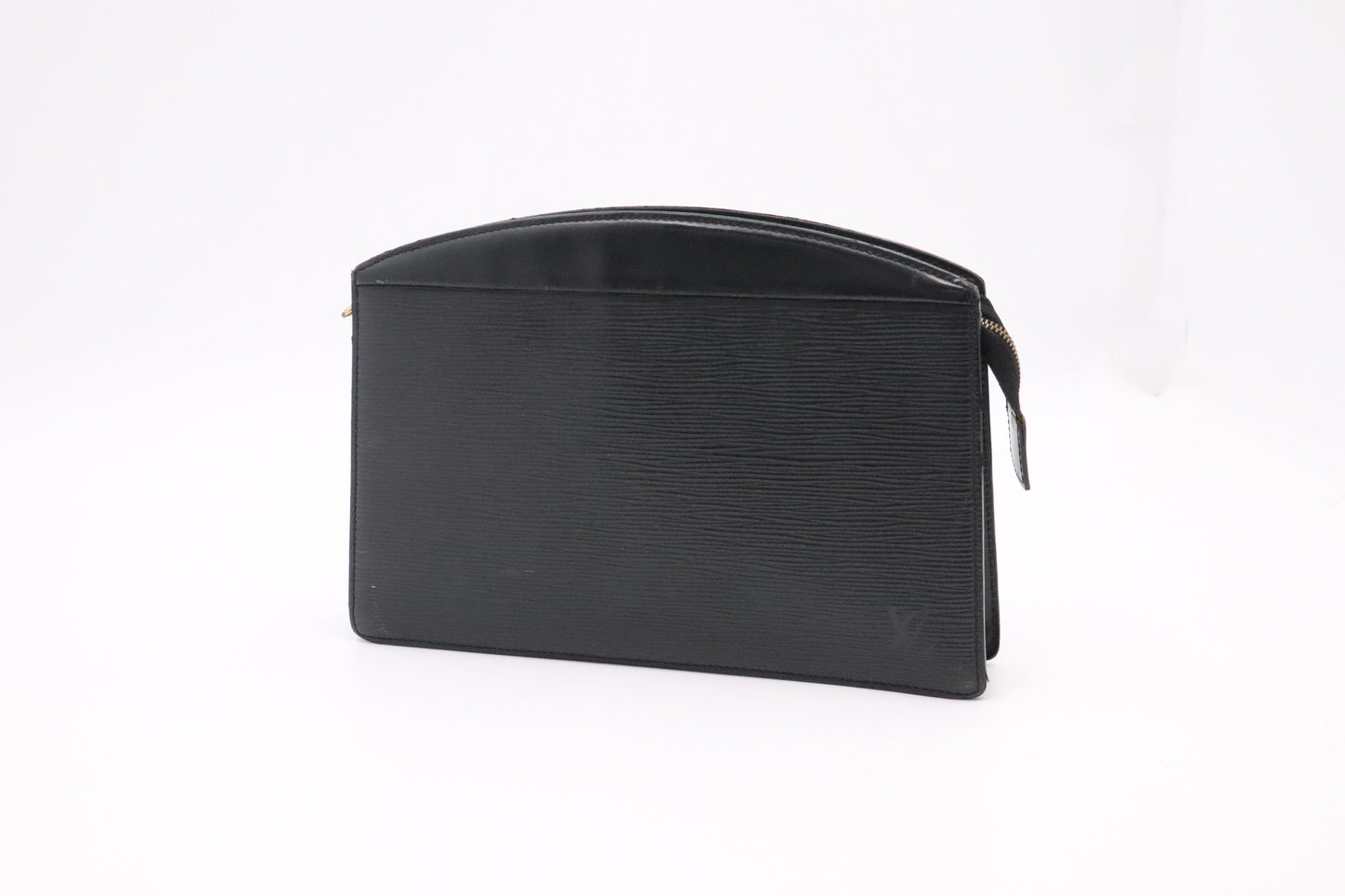 Louis Vuitton Trousse Crete Epi Leather Black Clutch Bag