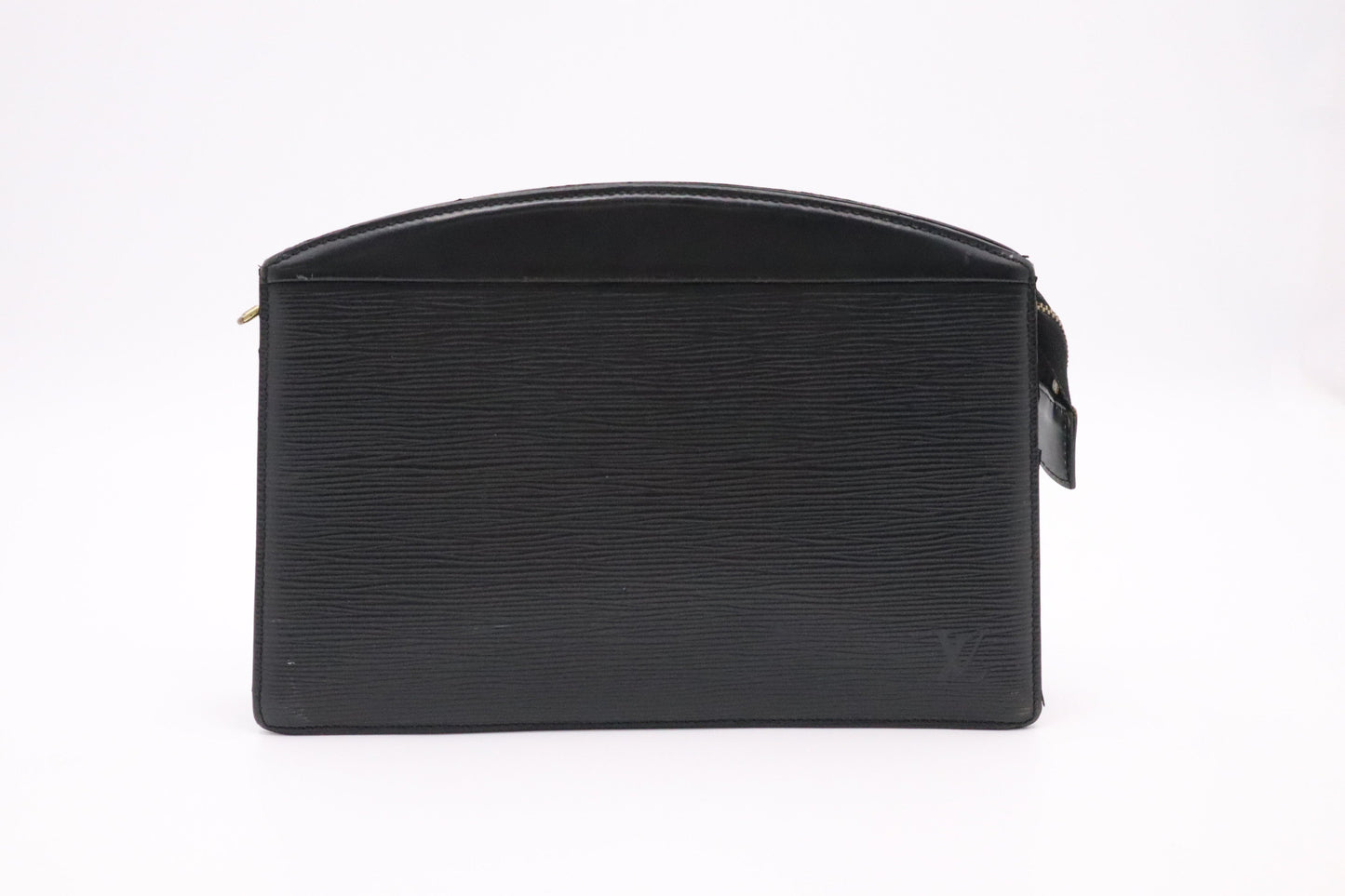 Louis Vuitton Trousse Crete Epi Leather Black Clutch Bag