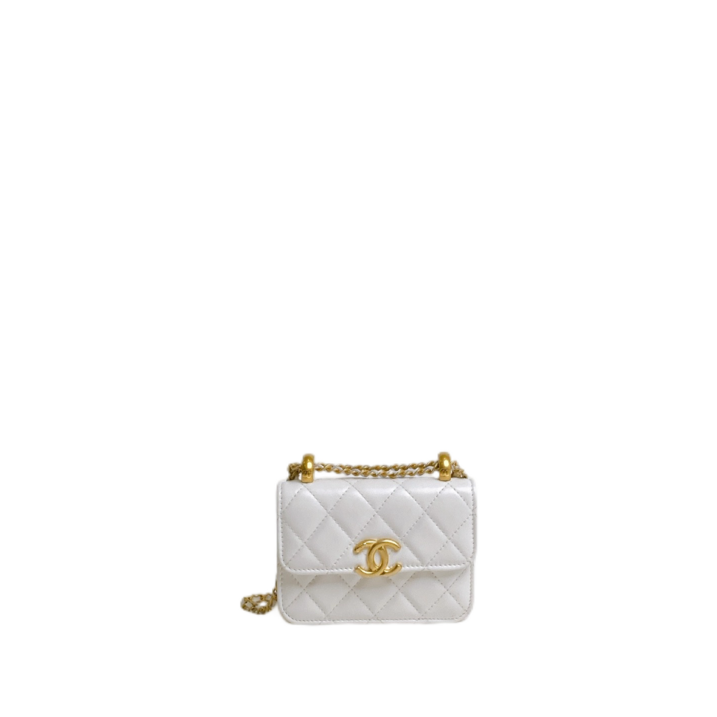 Chanel White Mini Bag
