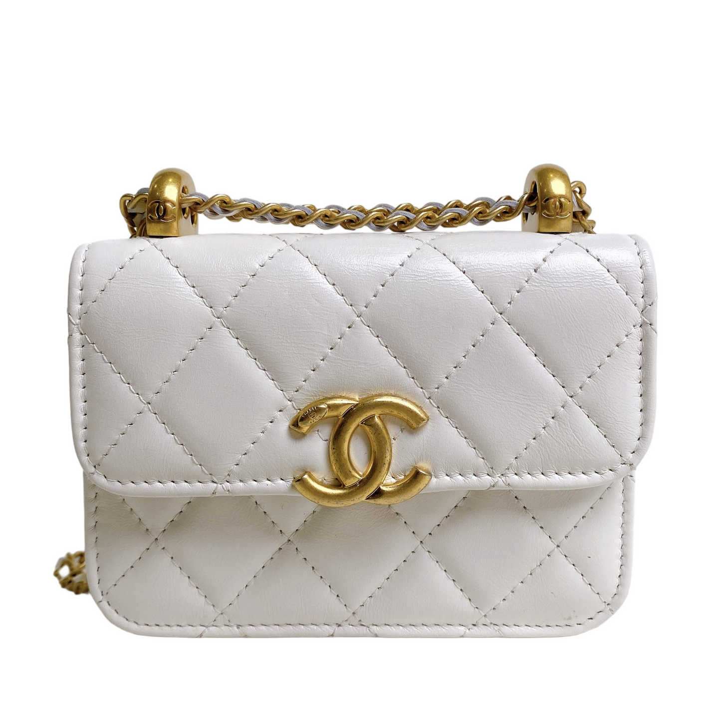 Chanel White Mini Bag
