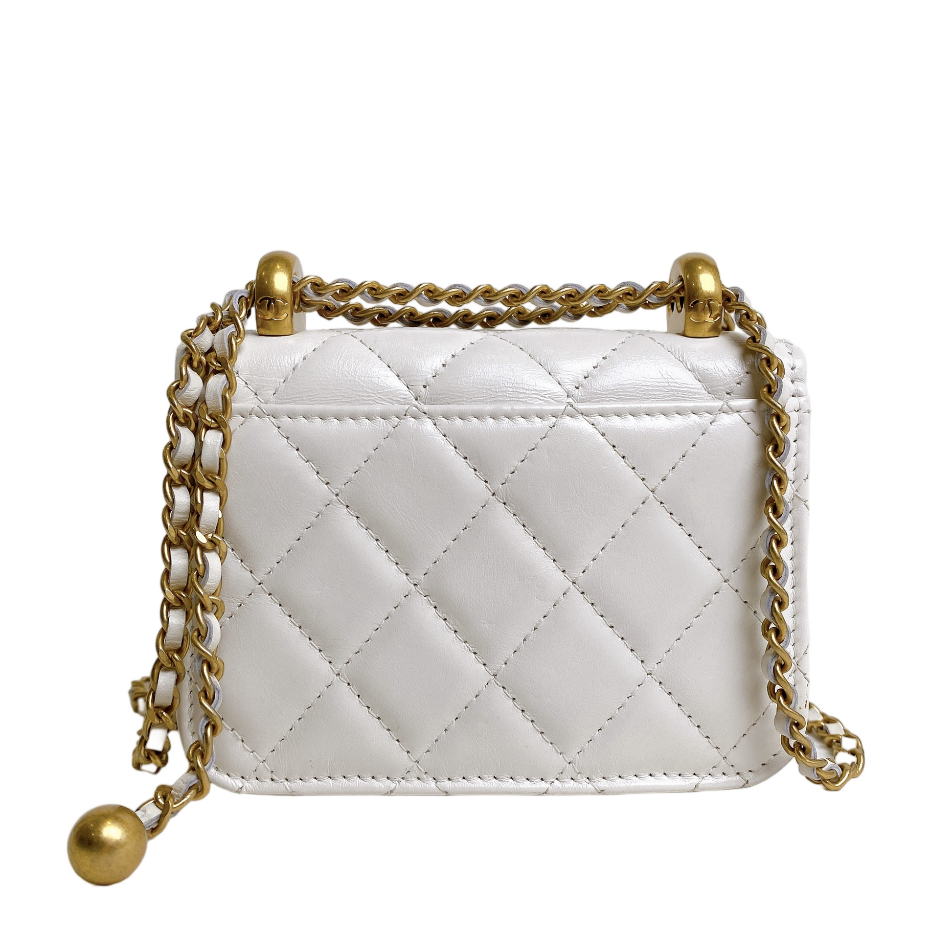 Chanel White Mini Bag