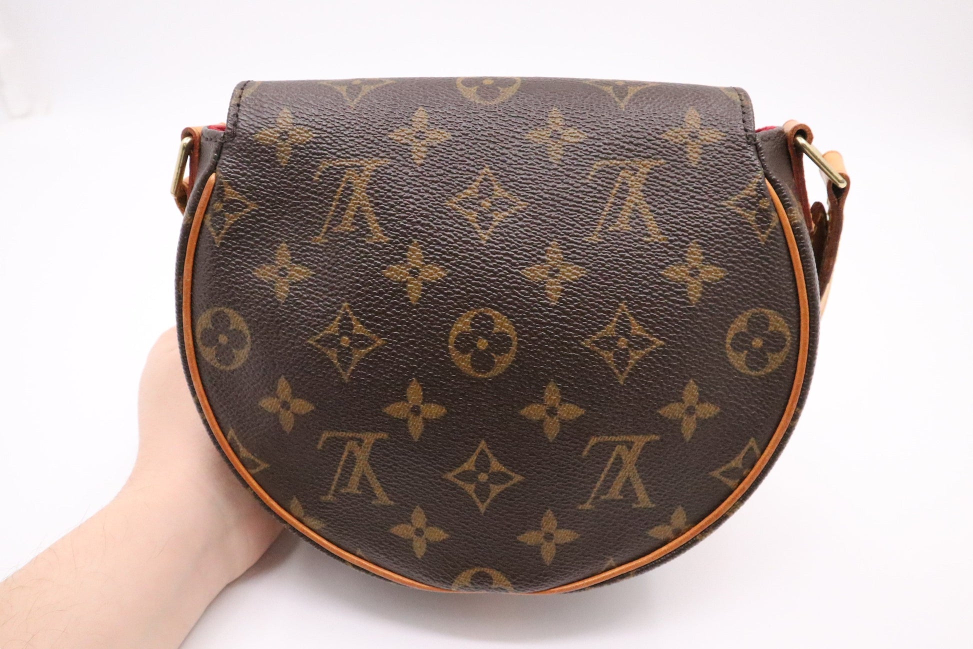 Louis Vuitton Tambourine Monogram Canvas Handbag