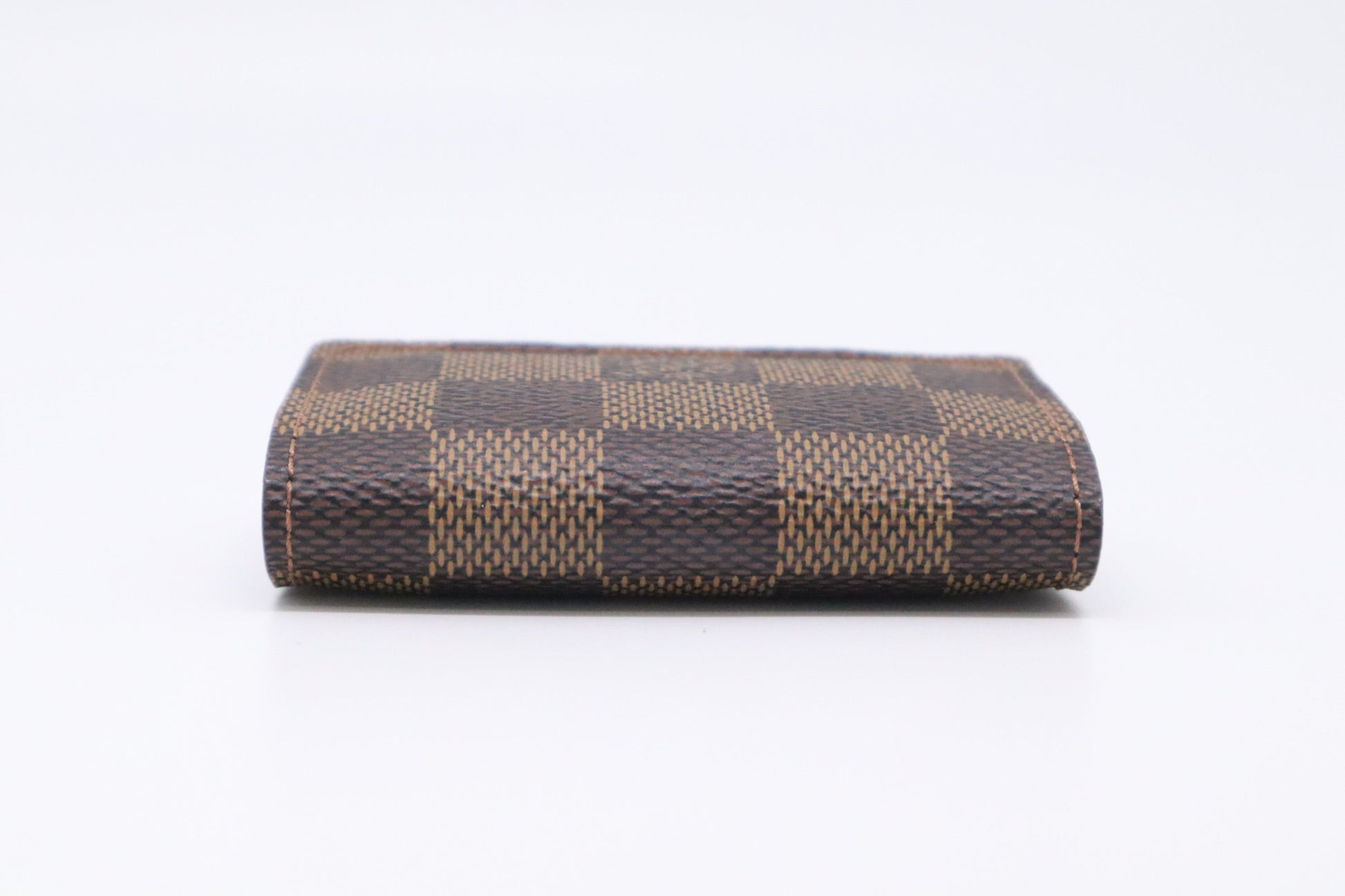 Louis Vuitton Cuff Links Ebene Damier Canvas Handbag