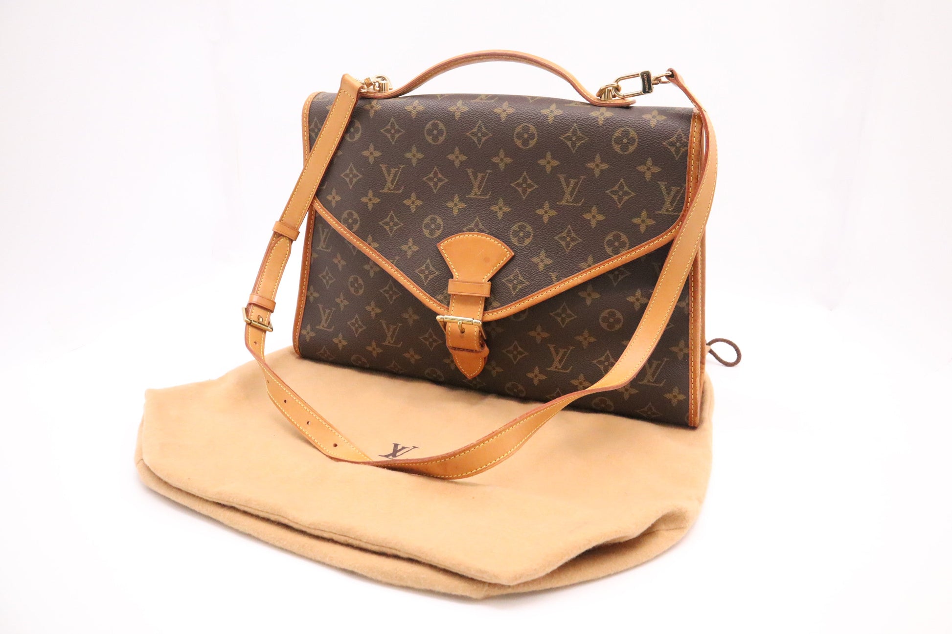 Louis Vuitton Bel Air GM Monogram Canvas Handbag