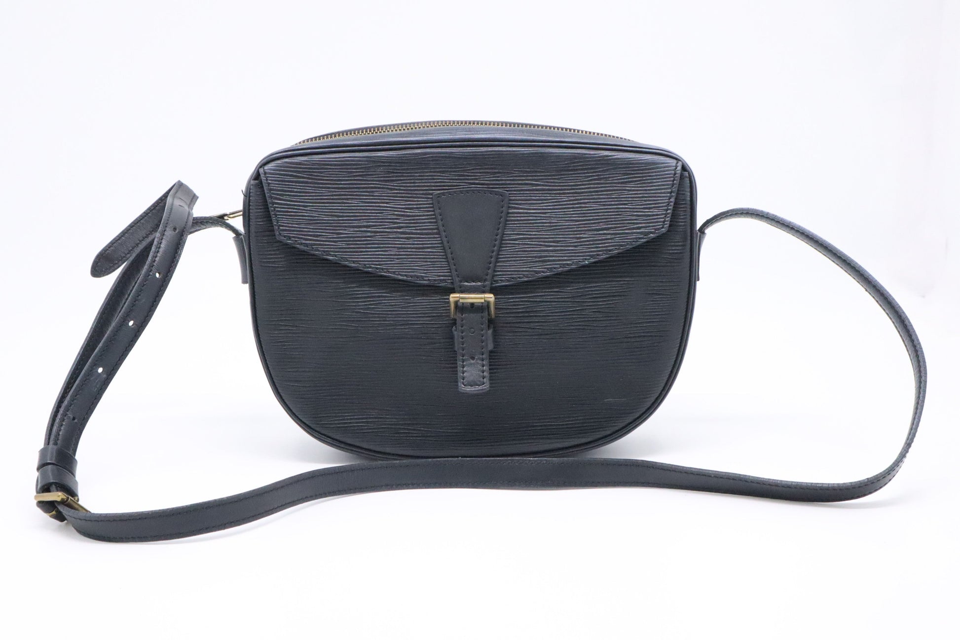 Louis Vuitton Jeune Fille Epi Leather Black Handbag