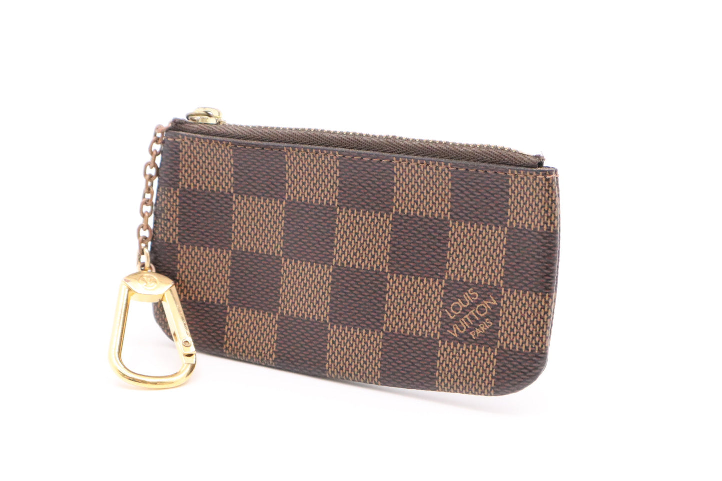 Louis Vuitton Cles Ebene Damier Canvas Handbag