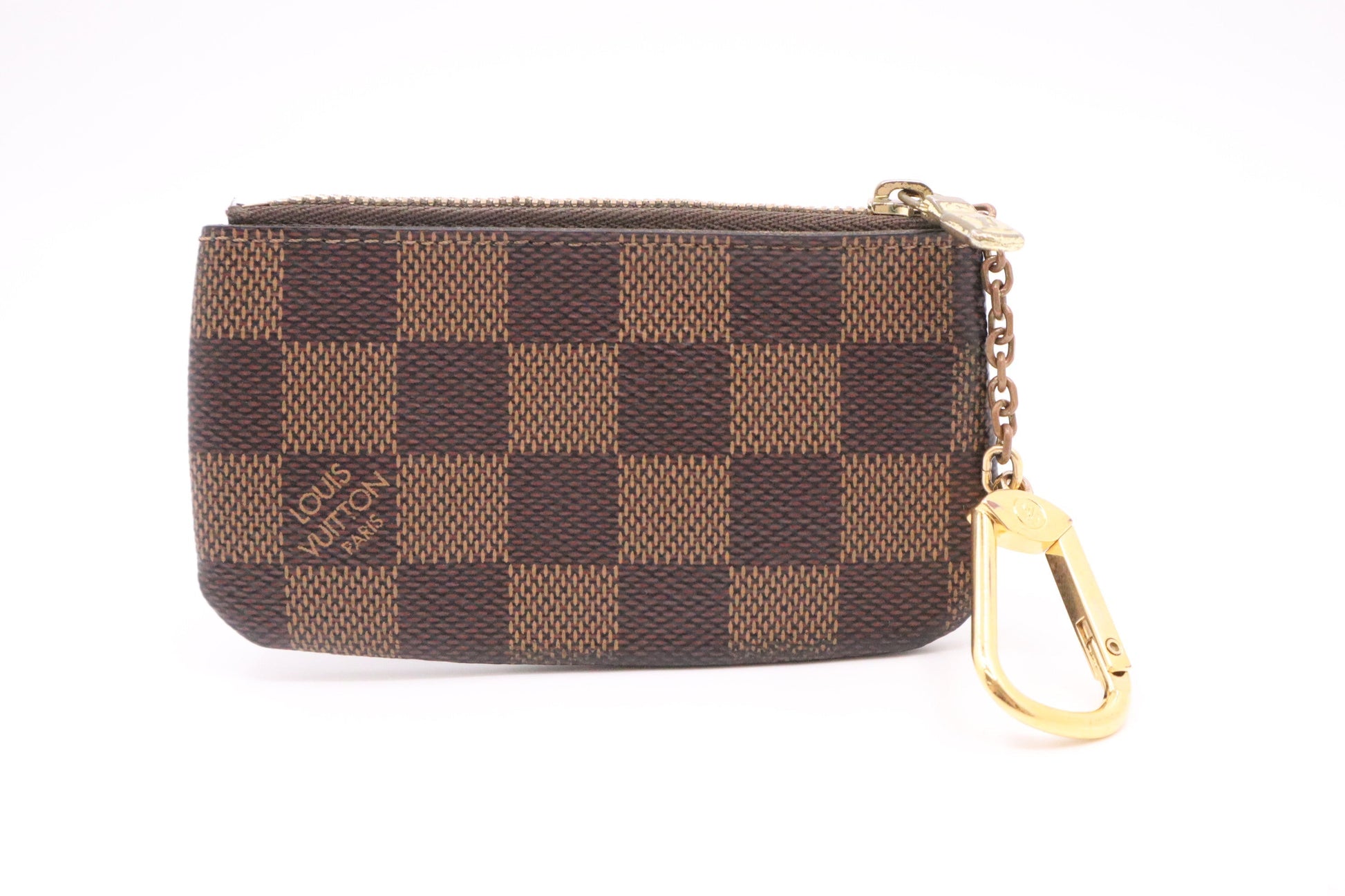 Louis Vuitton Cles Ebene Damier Canvas Handbag