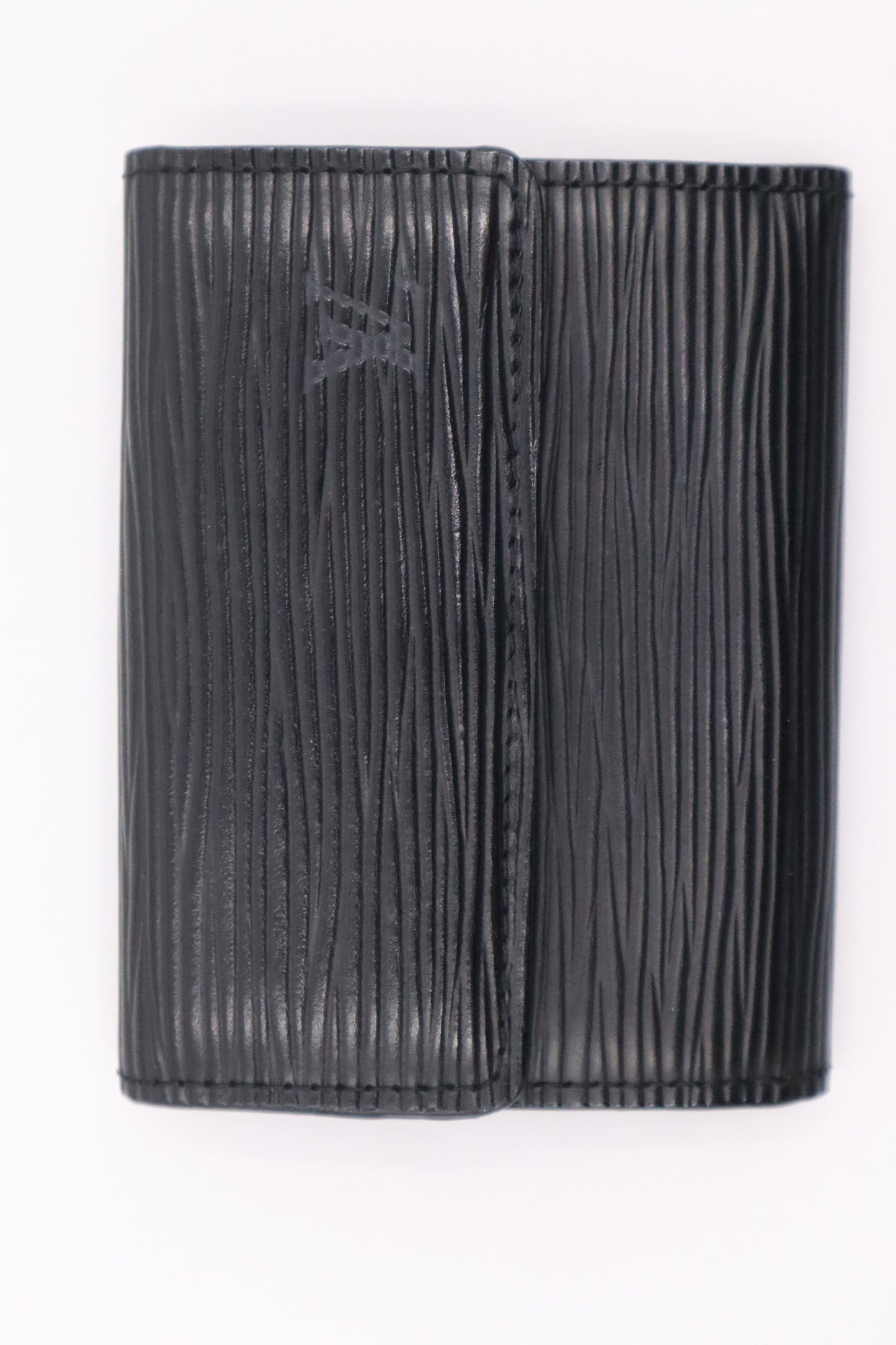 Louis Vuitton Ludlow Compact Epi Leather Black Wallet Case