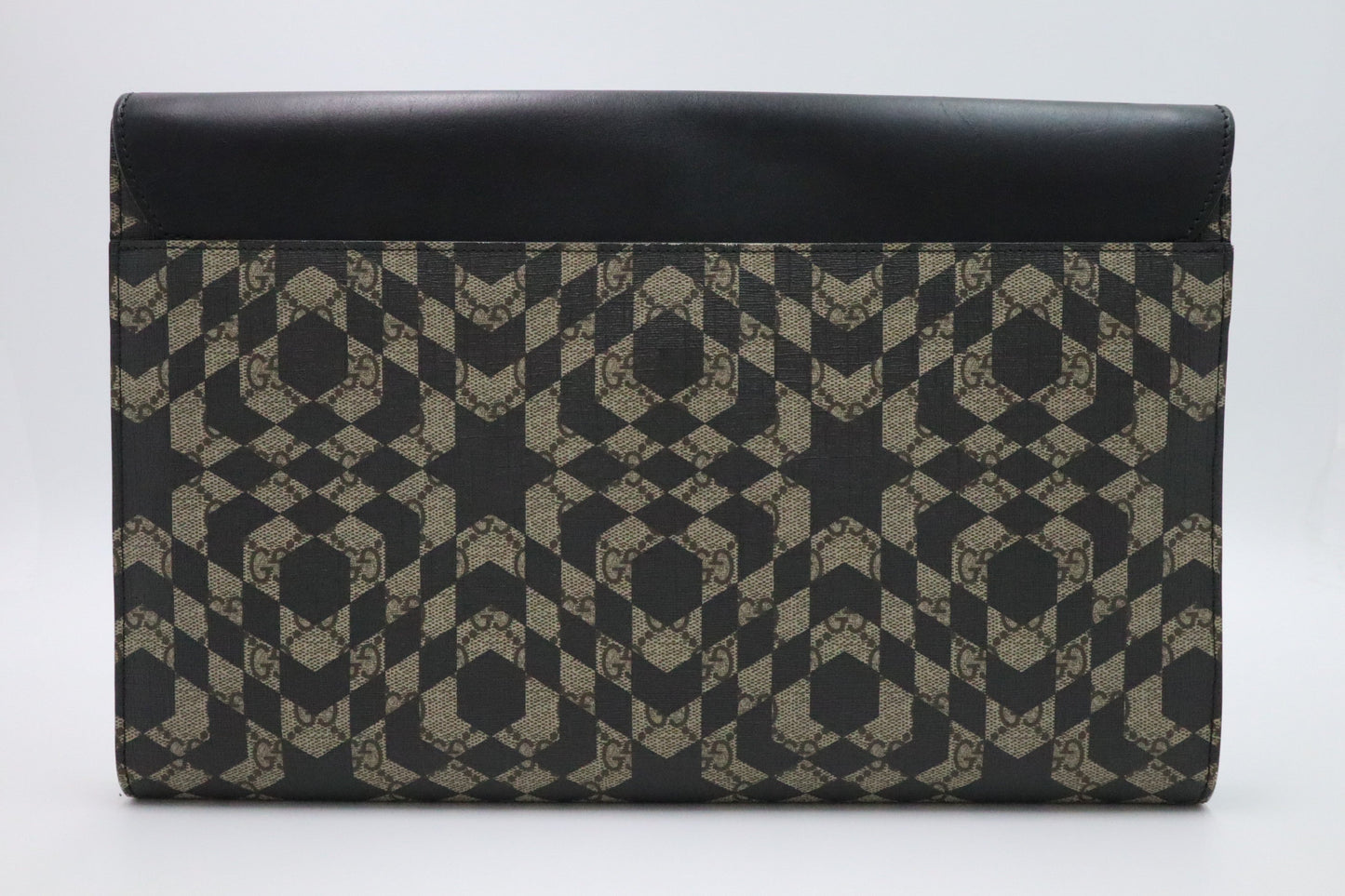Gucci Kaleidoscope GG Supreme Canvas Clutch Bag