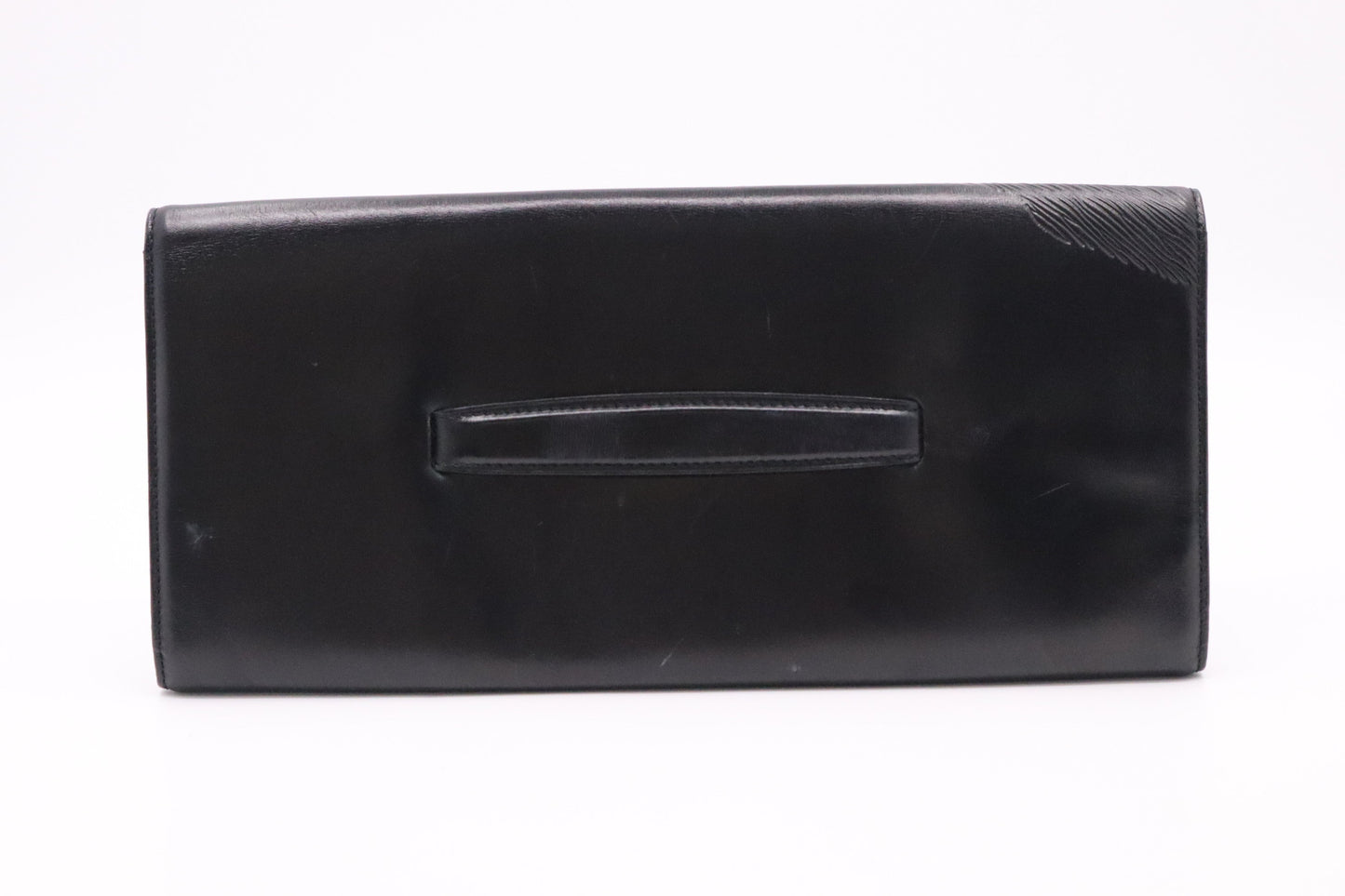 Louis Vuitton Mycenes Leather Black Handbag