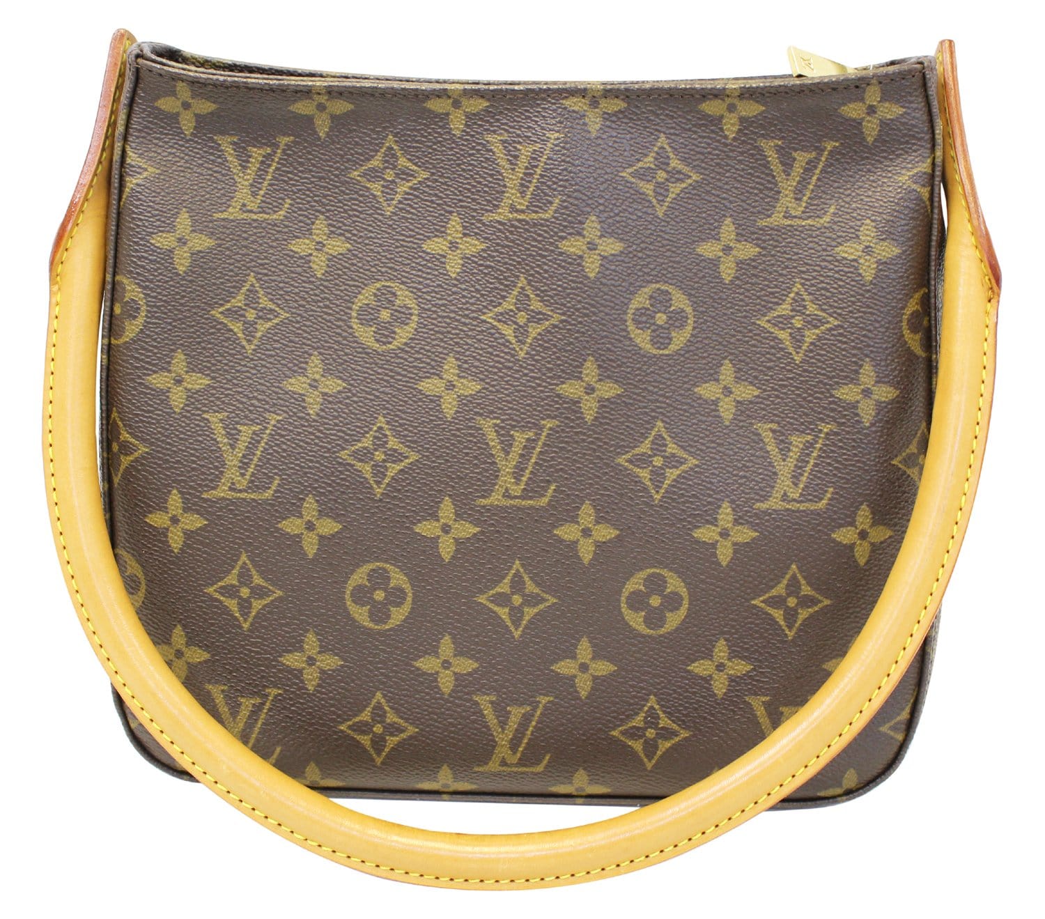 Louis Looping Mm Shoulder Bag Canvas Monogram