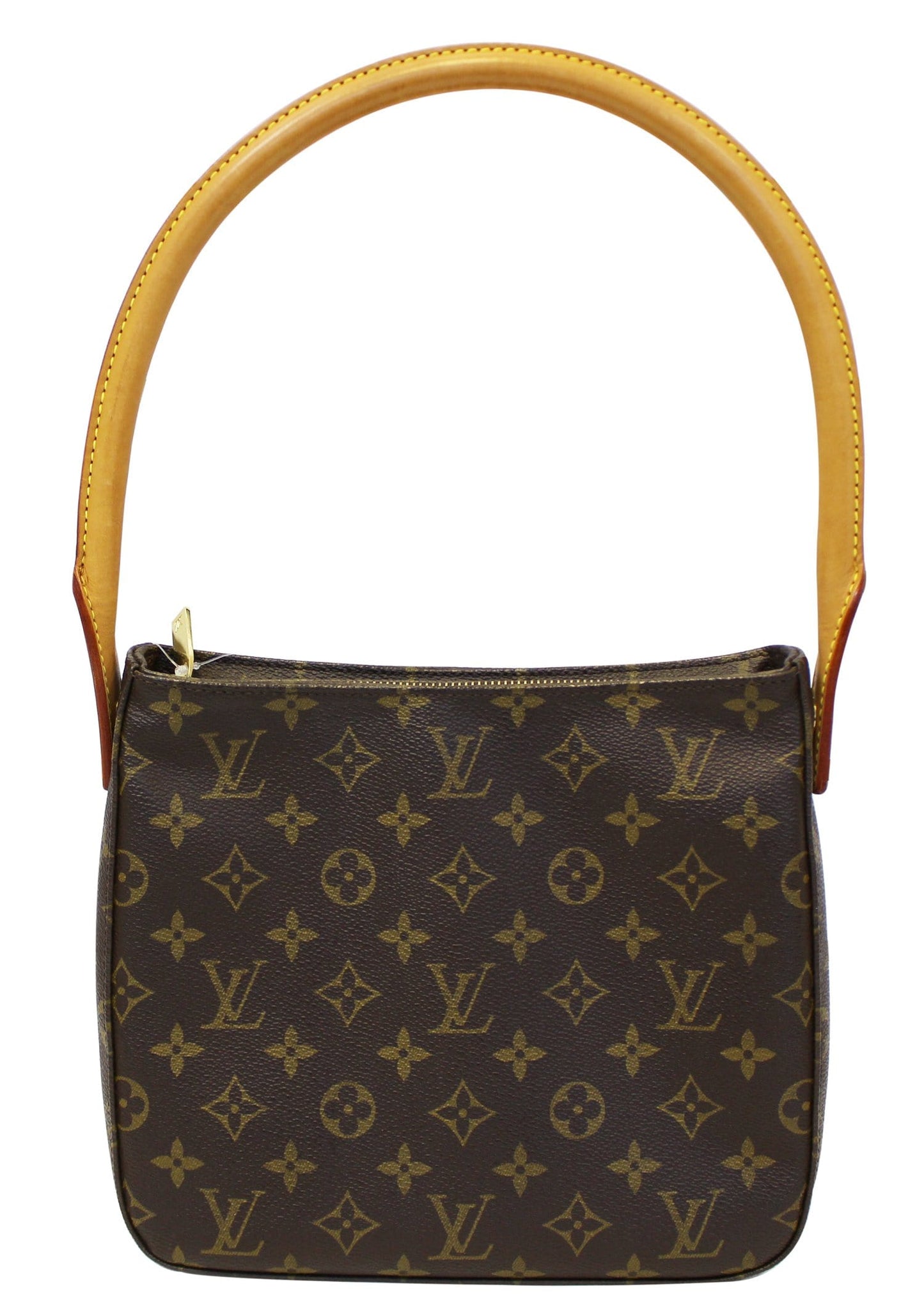 Louis Looping Mm Shoulder Bag Canvas Monogram