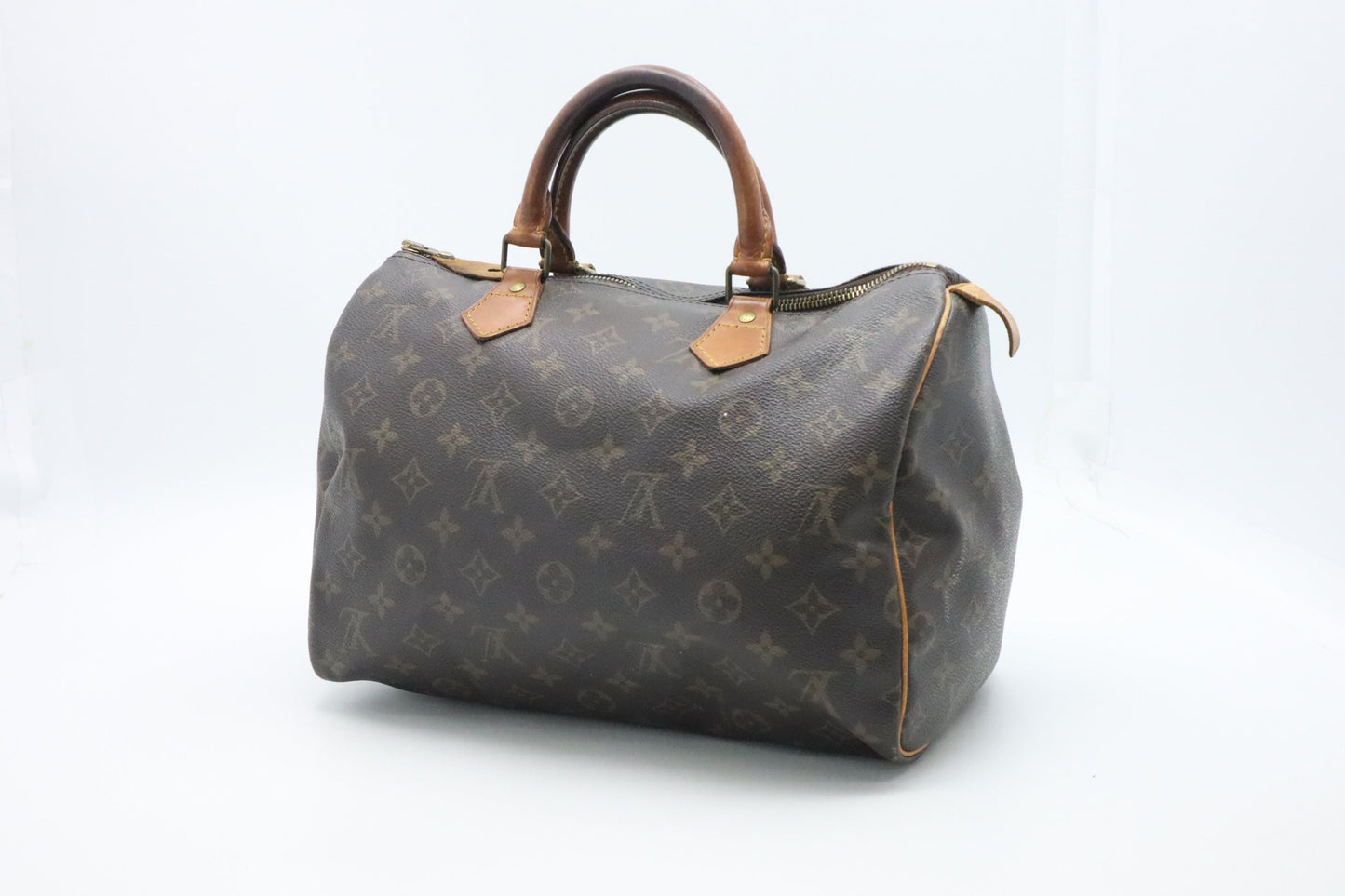 Louis Vuitton Speedy 30 Monogram Canvas Handbag Canvas 5