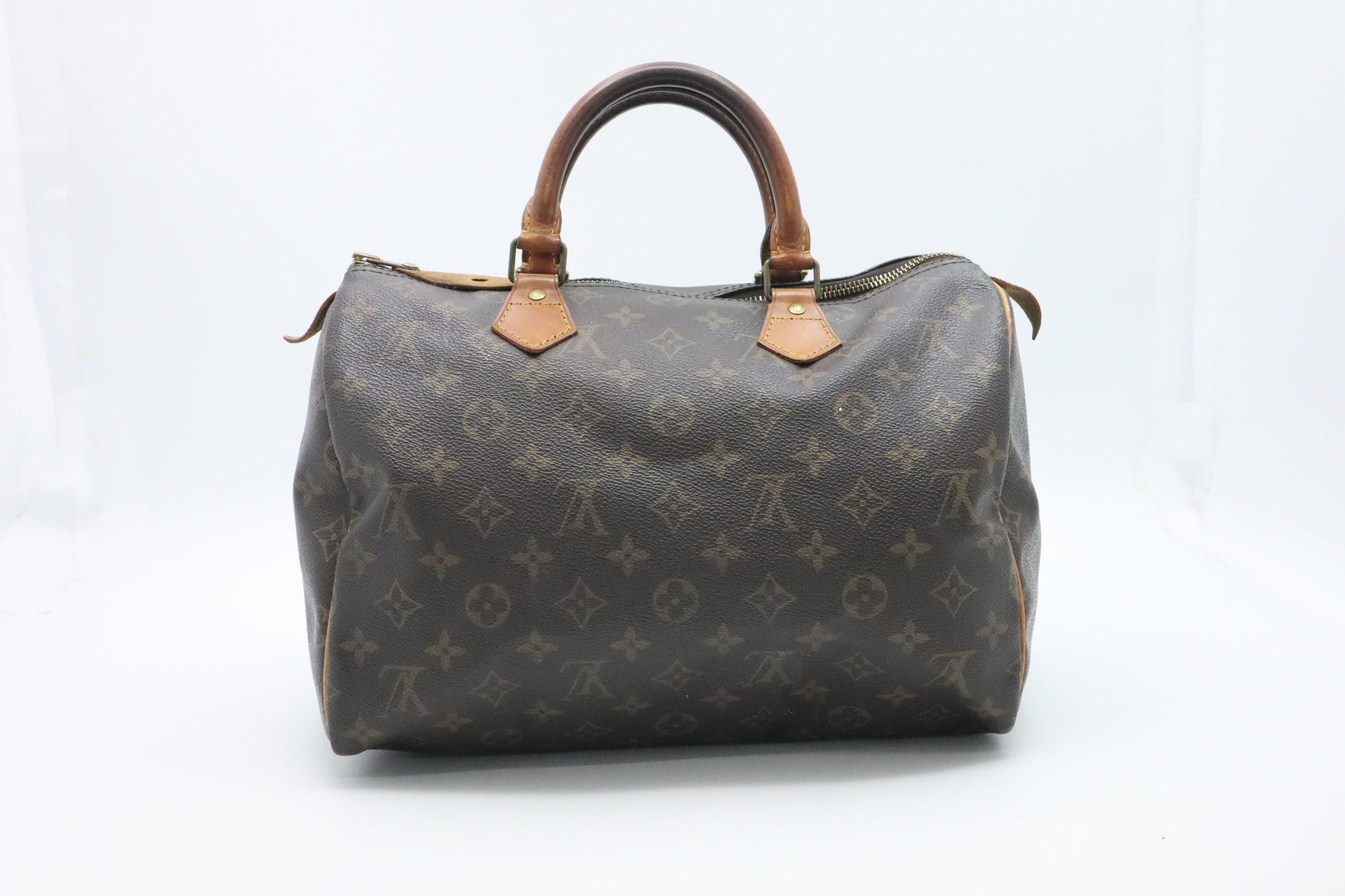 Louis Vuitton Speedy 30 Monogram Canvas Handbag Canvas 5