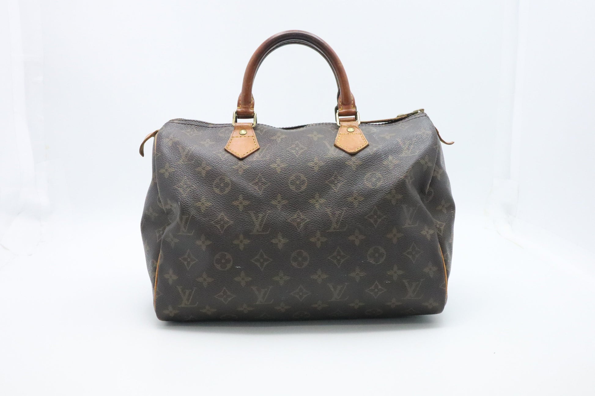 Louis Vuitton Speedy 30 Monogram Canvas Handbag Canvas 5