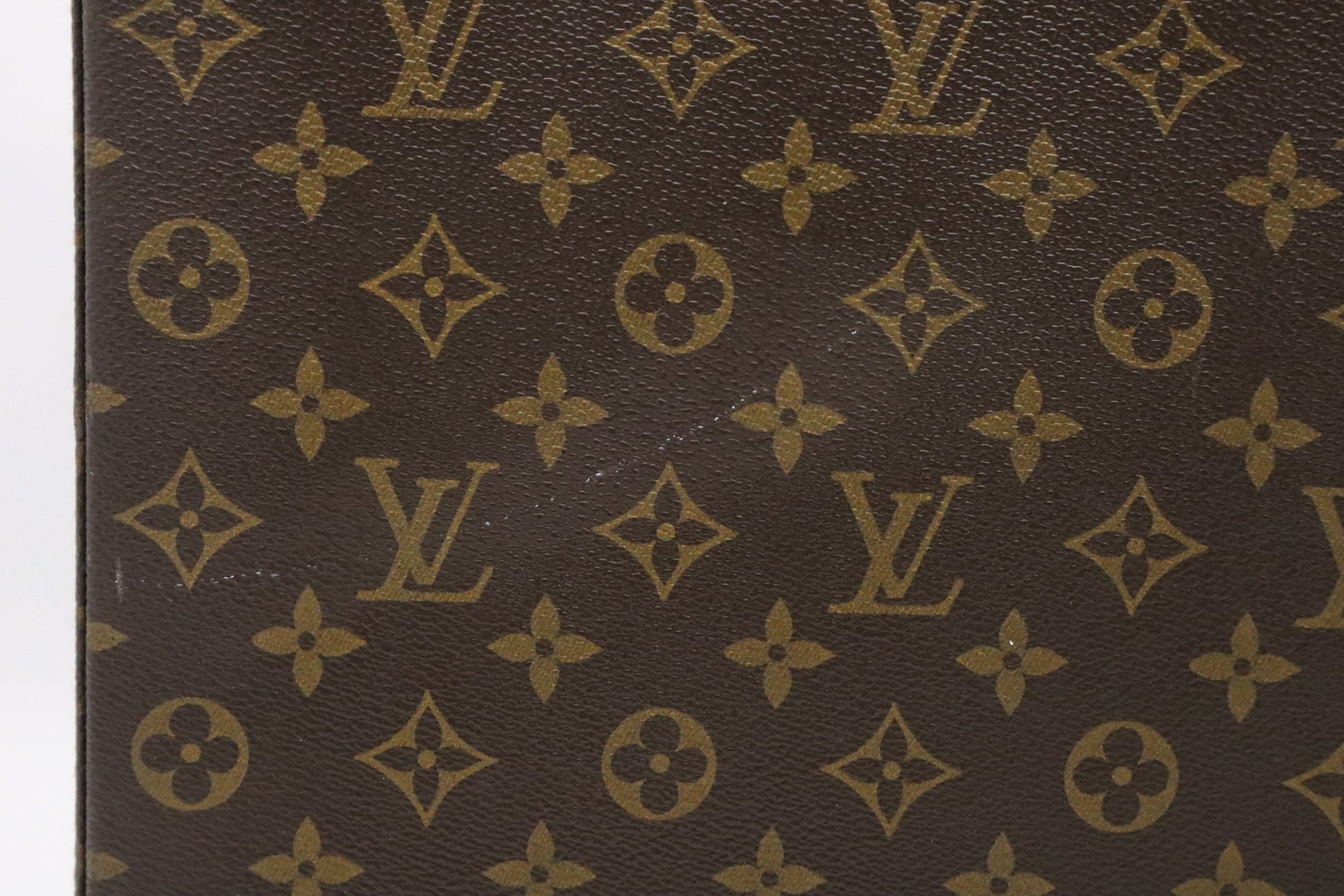 Louis Vuitton Crusher Briefcase Monogram Canvas Handbag Canvas 1