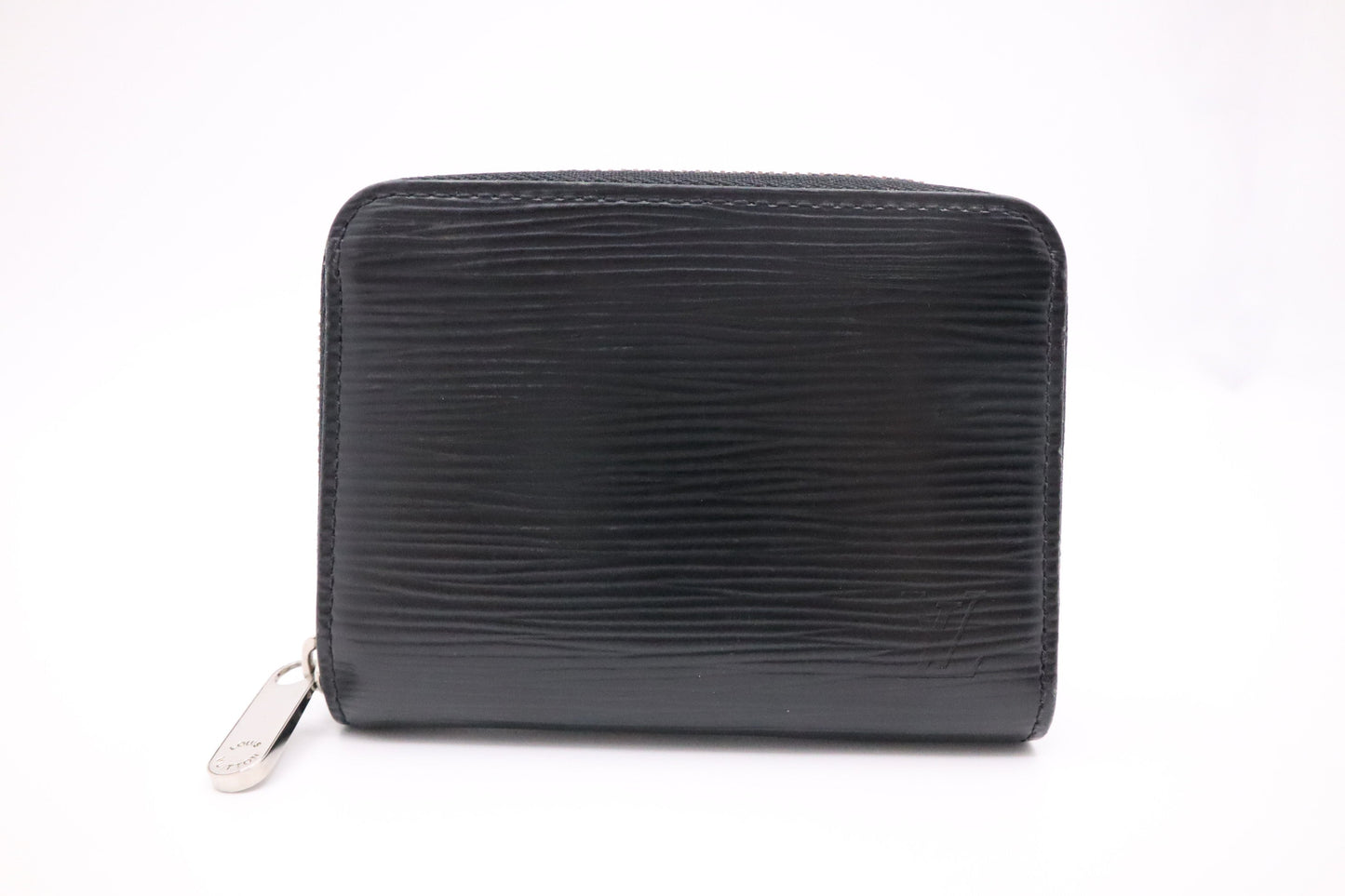 Louis Vuitton Zippy Coin Epi Leather Black Handbag