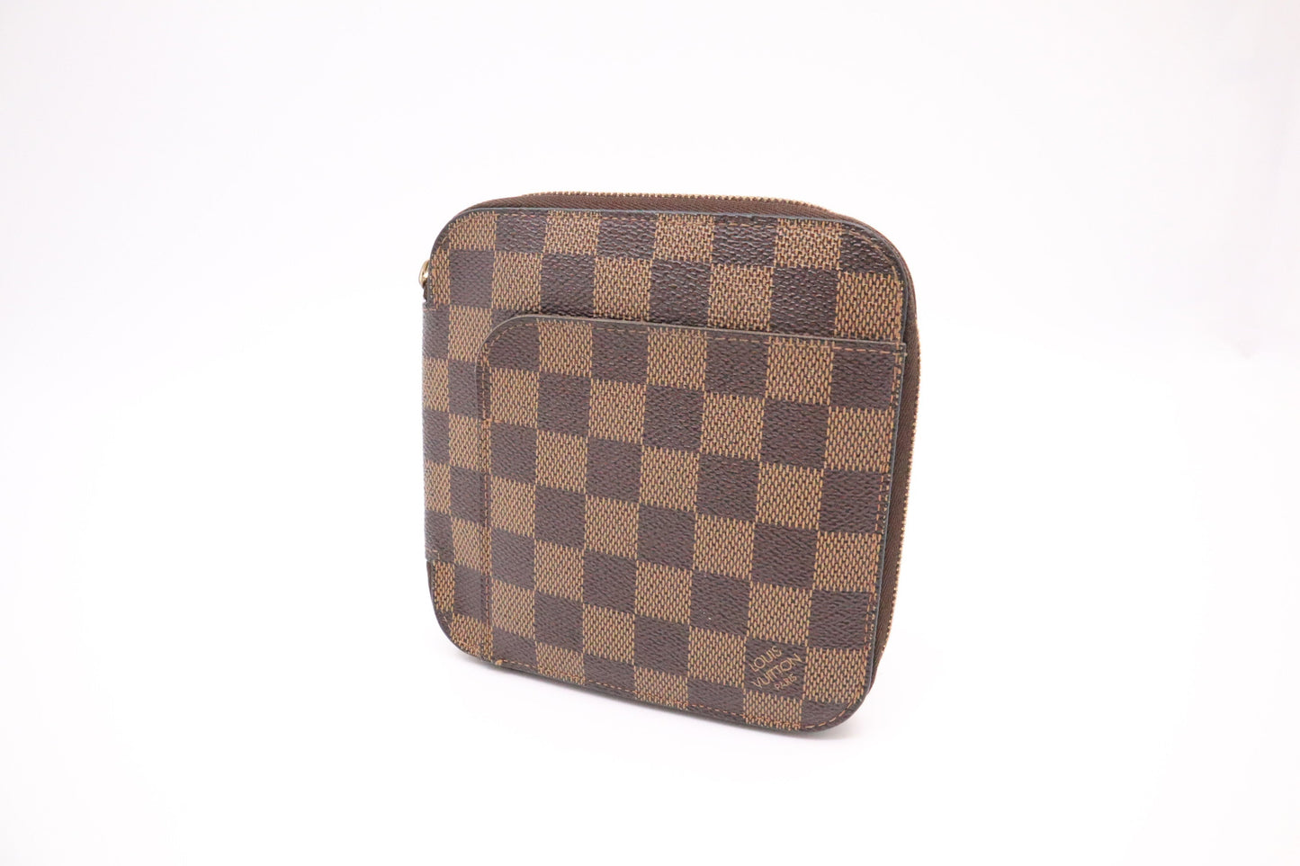 Louis Vuitton Olav Organizer Ebene Damier Canvas Handbag