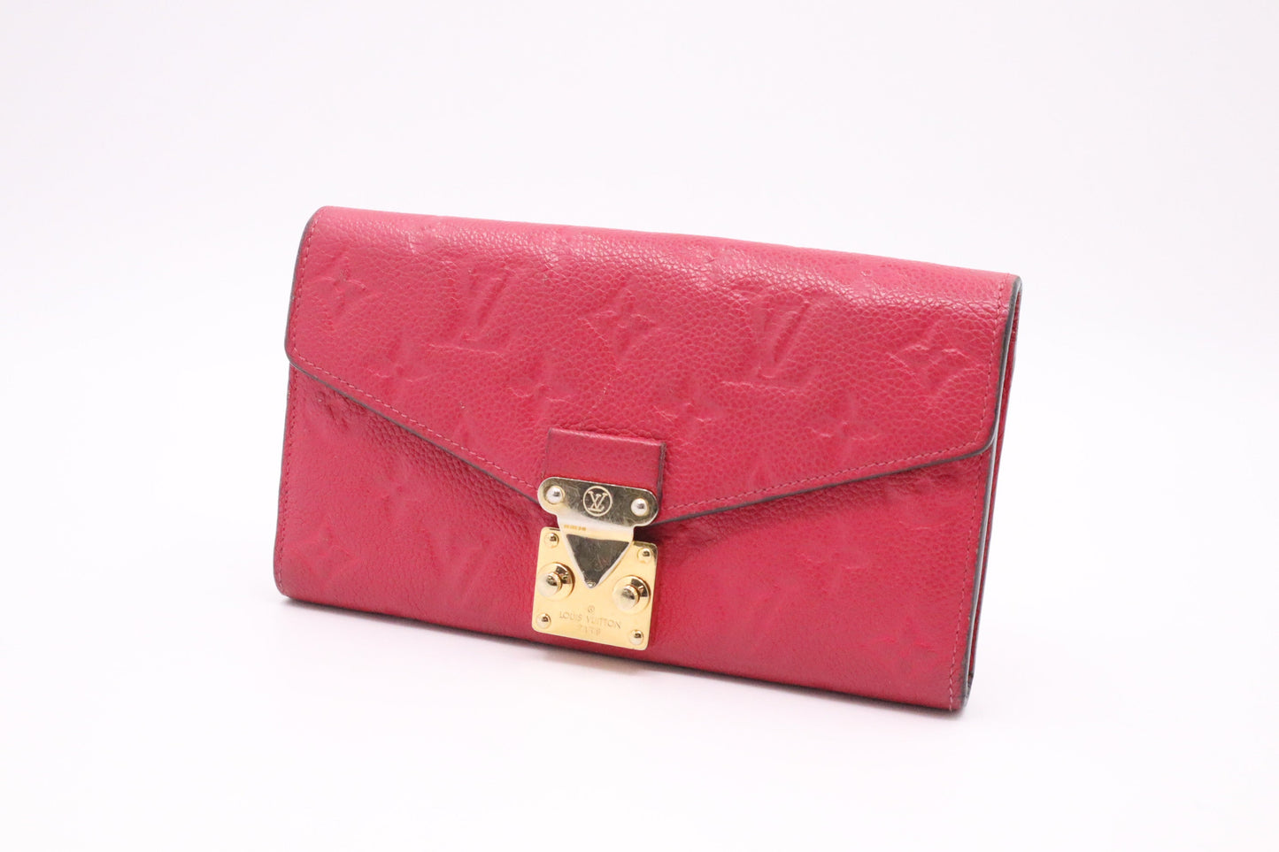Louis Vuitton Metis Long Grenade Empreinte Leather Wallet Case