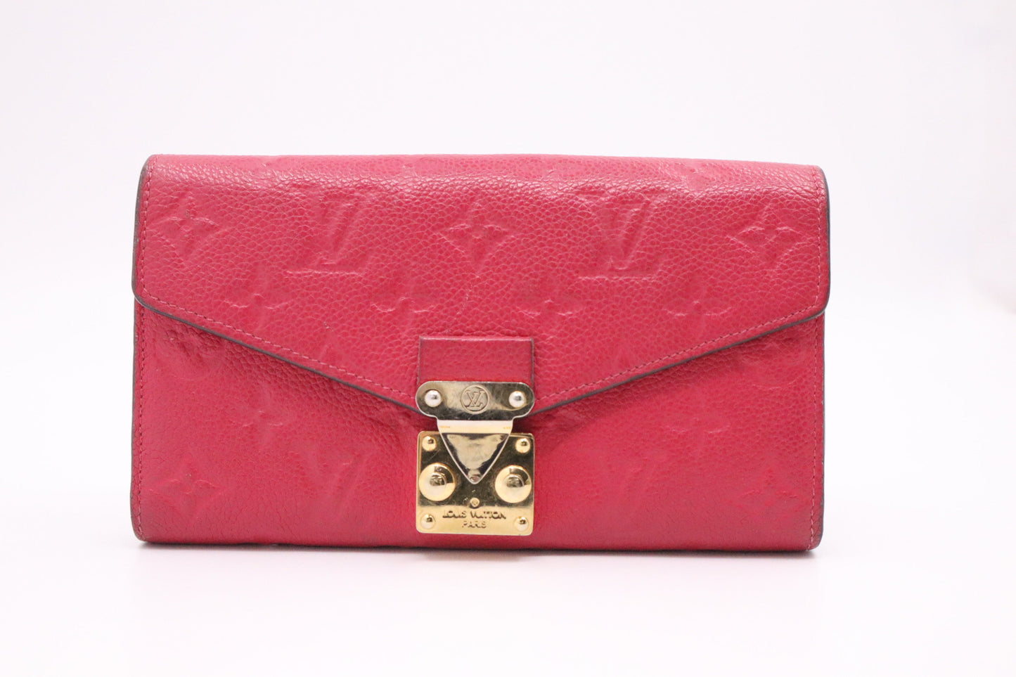 Louis Vuitton Metis Long Grenade Empreinte Leather Wallet Case