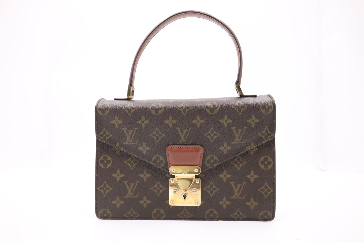 Louis Vuitton Concorde Monogram Canvas Handbag