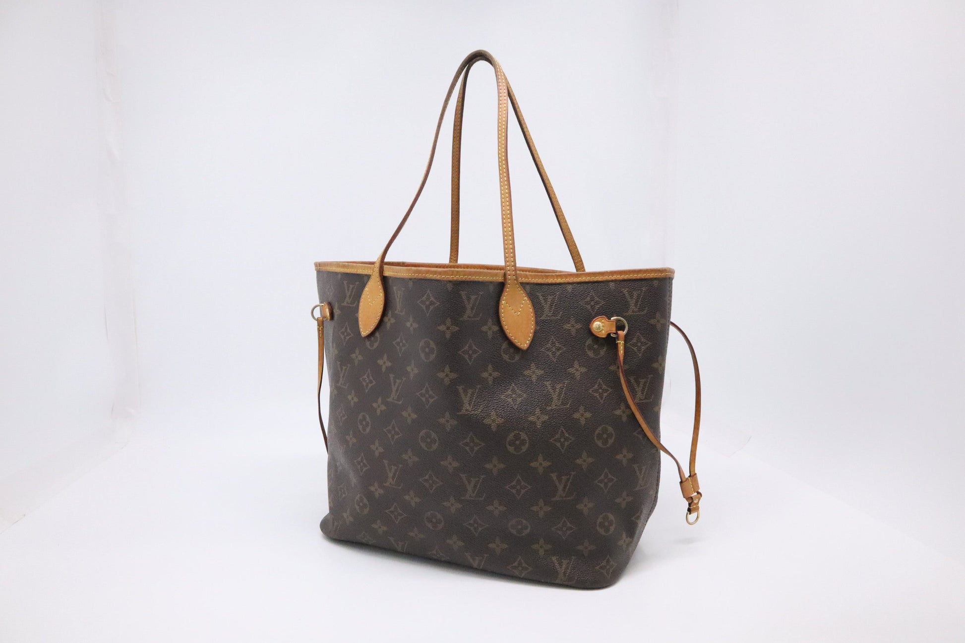 Louis Vuitton Neverfull MM Monogram Canvas Tote Bag Canvas 6