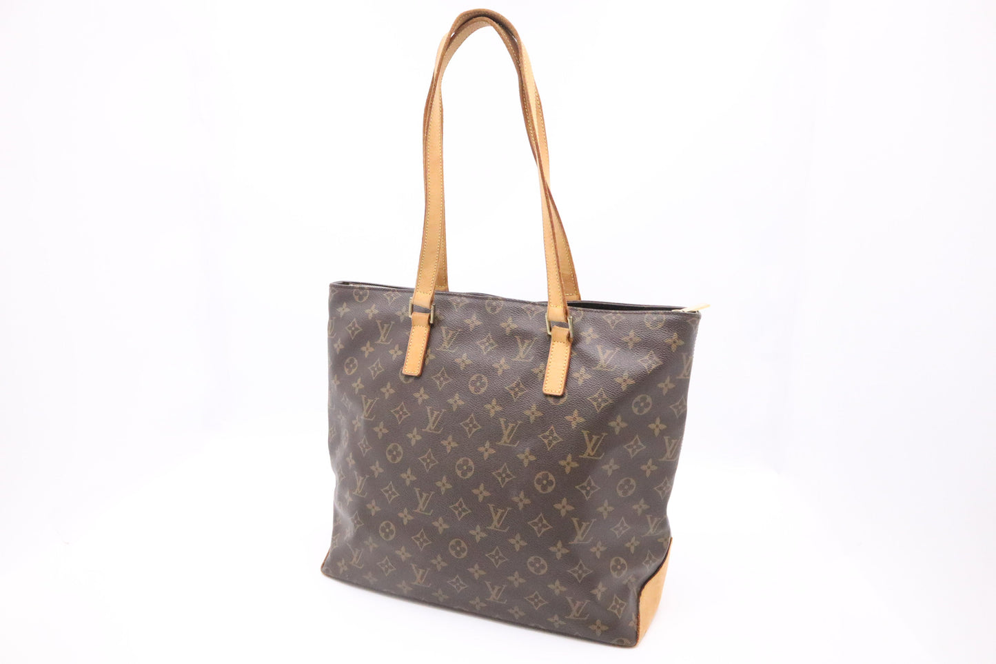 Louis Vuitton Cabas Mezzo Monogram Canvas Handbag Canvas 1