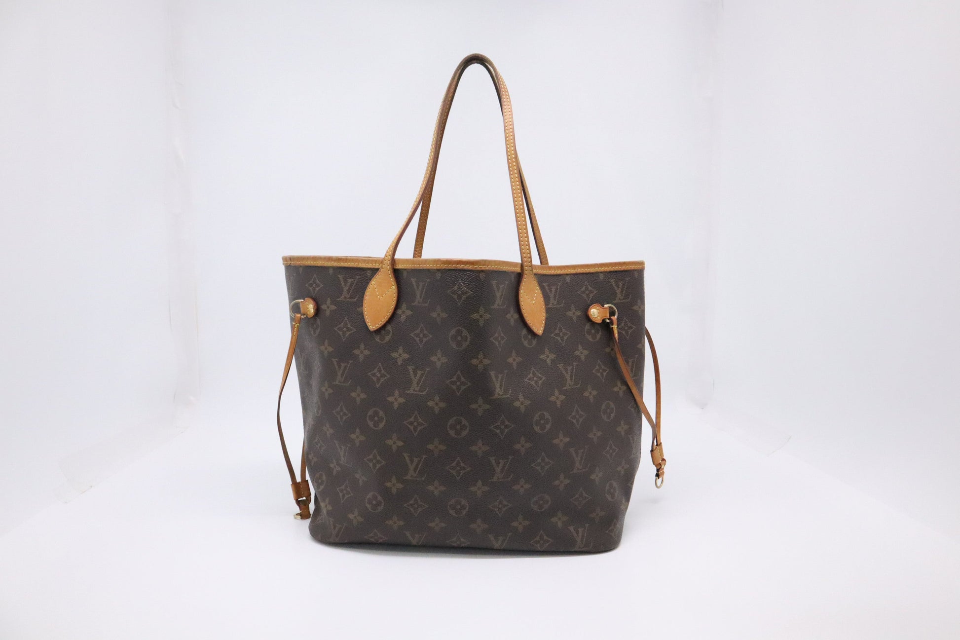 Louis Vuitton Neverfull MM Monogram Canvas Tote Bag Canvas 6