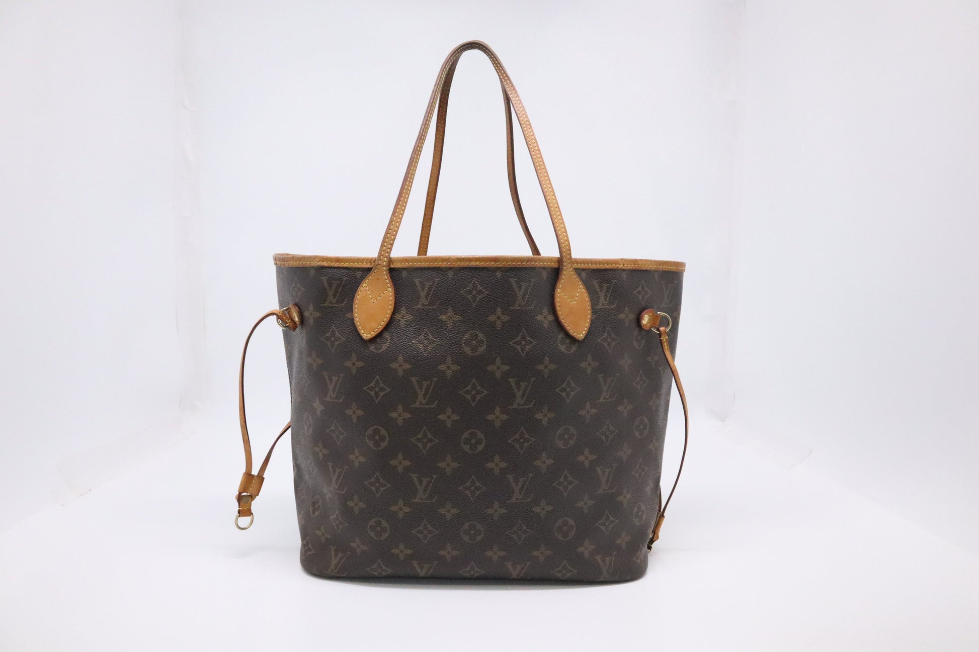 Louis Vuitton Neverfull MM Monogram Canvas Tote Bag Canvas 6