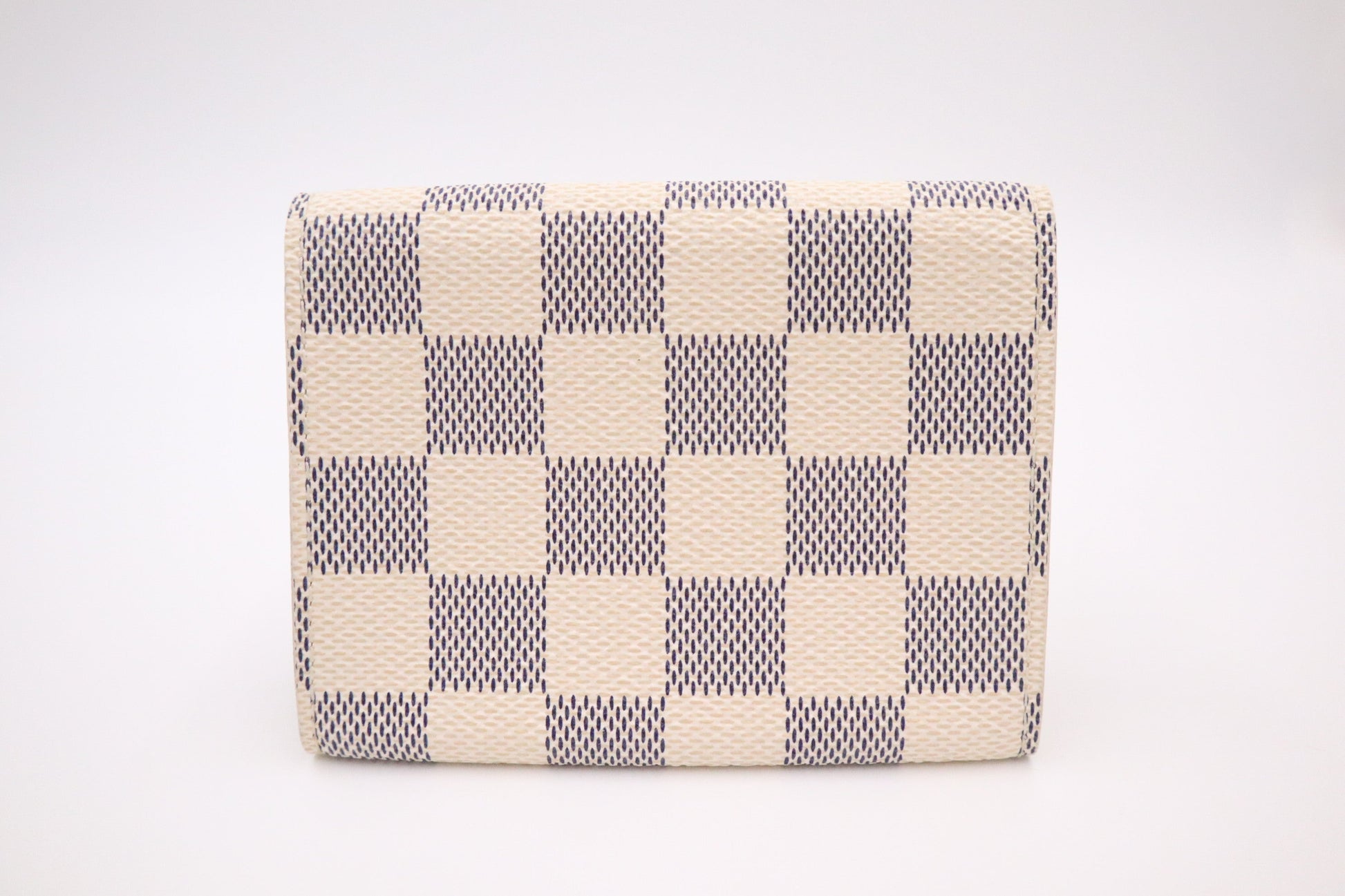 Louis Vuitton Card Azur Damier Canvas Wallet Case