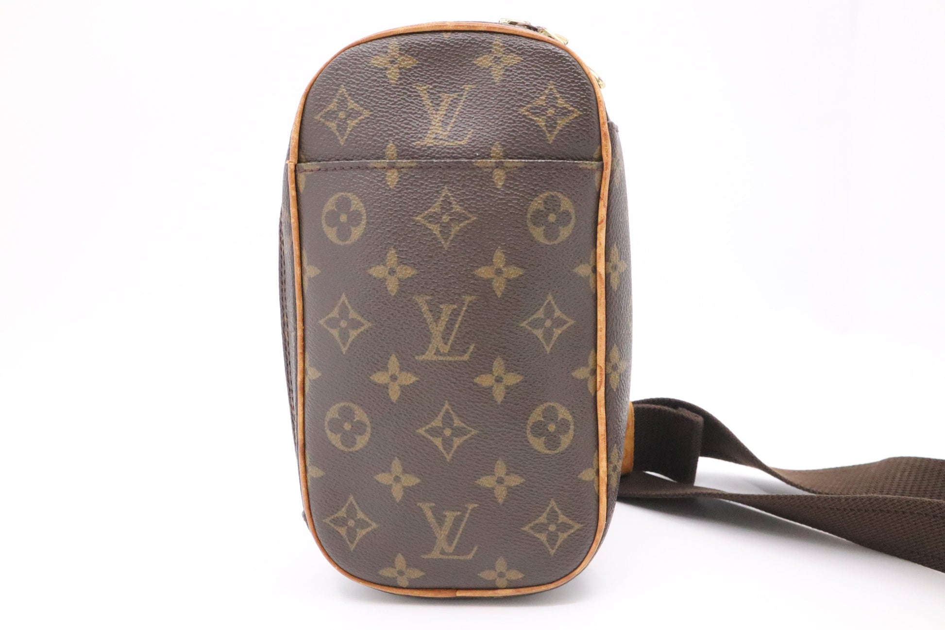 Louis Vuitton Pochette Gange Monogram Canvas Clutch Bag Canvas 1