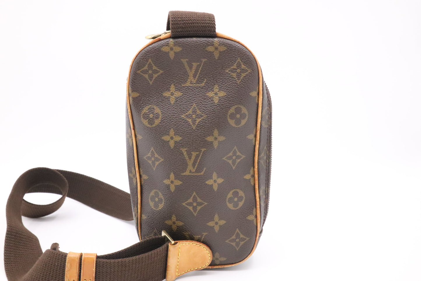 Louis Vuitton Pochette Gange Monogram Canvas Clutch Bag Canvas 1